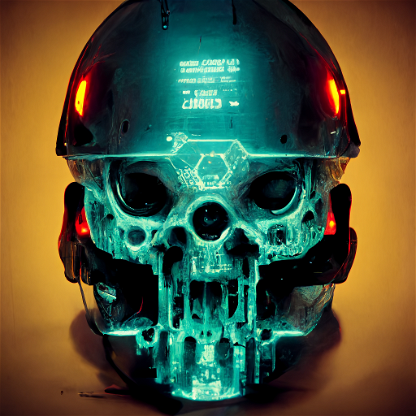 Cyber Skull #107