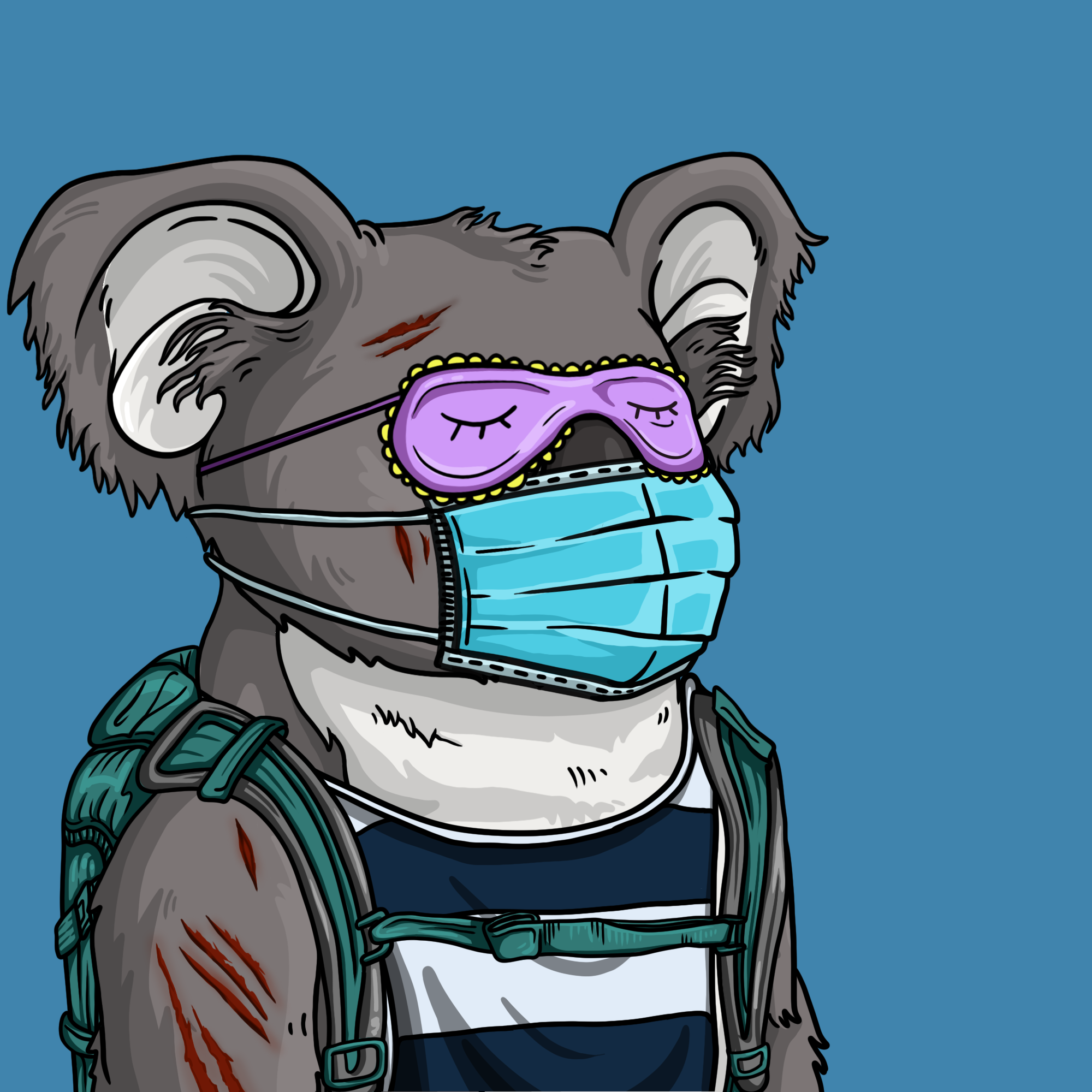 Wildlife Warrior Koala #1111 NFT on Algorand