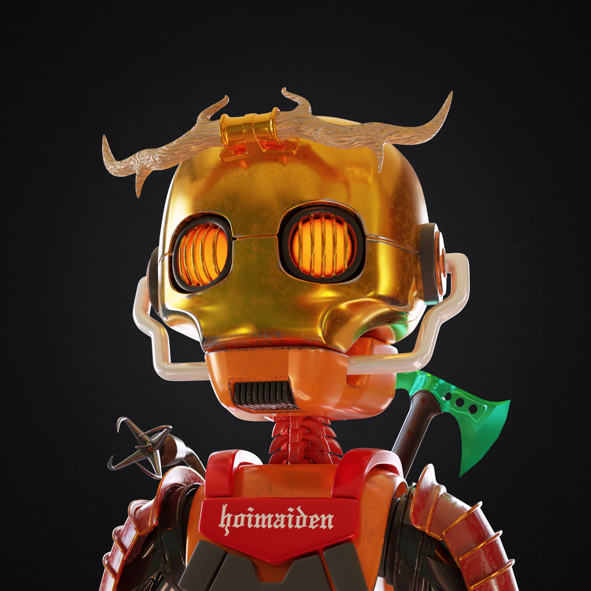 Hoimaiden #204 NFT on Algorand