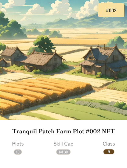 Tranquil Patch Farm Plot #002