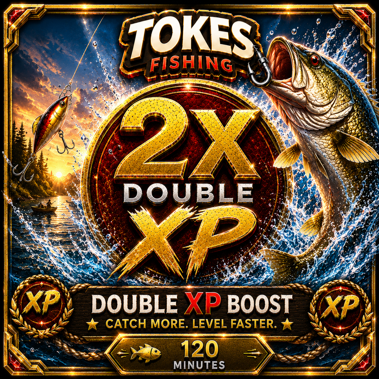 Tokes Fishing XP NFT on Algorand