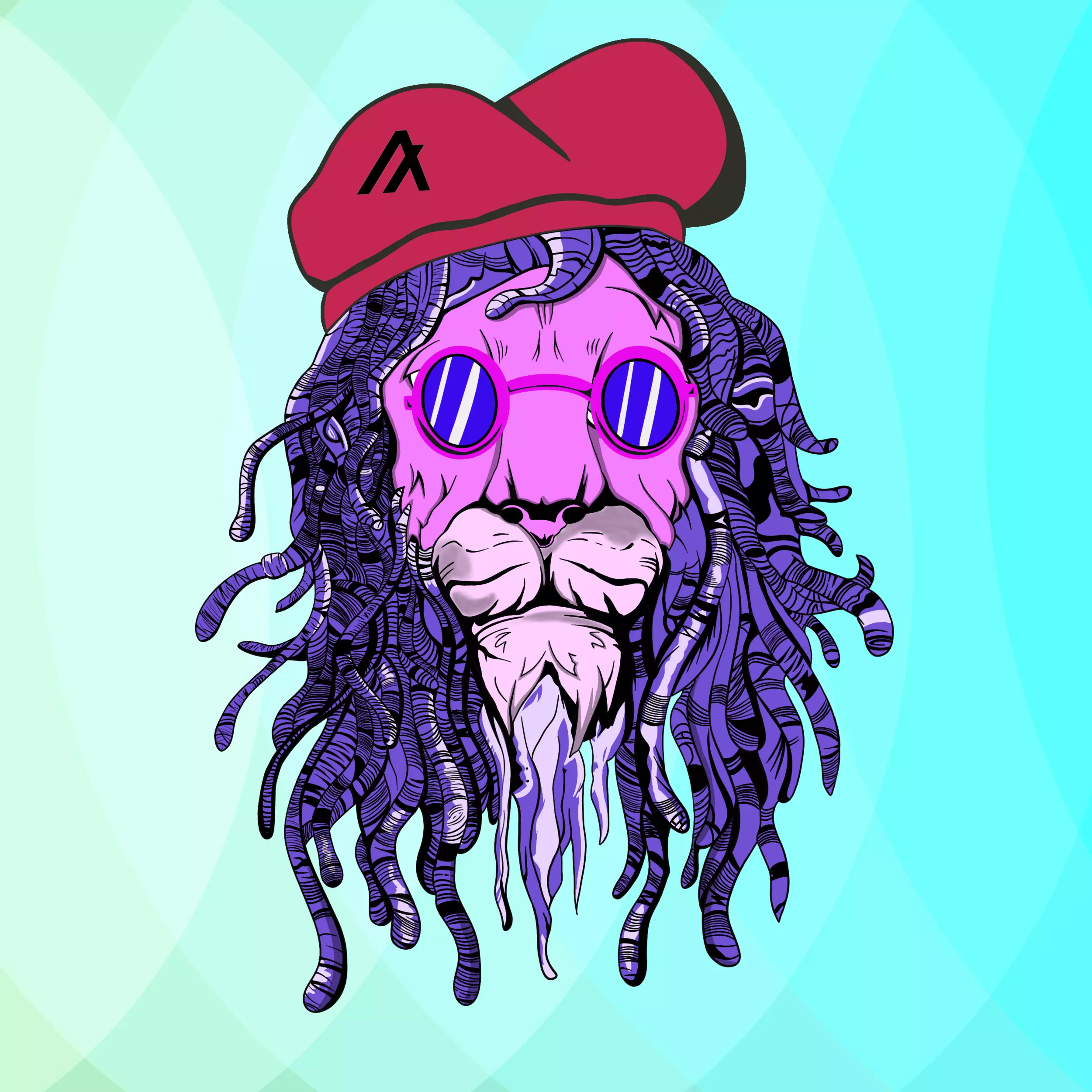 Reggae Lions #154 NFT on Algorand