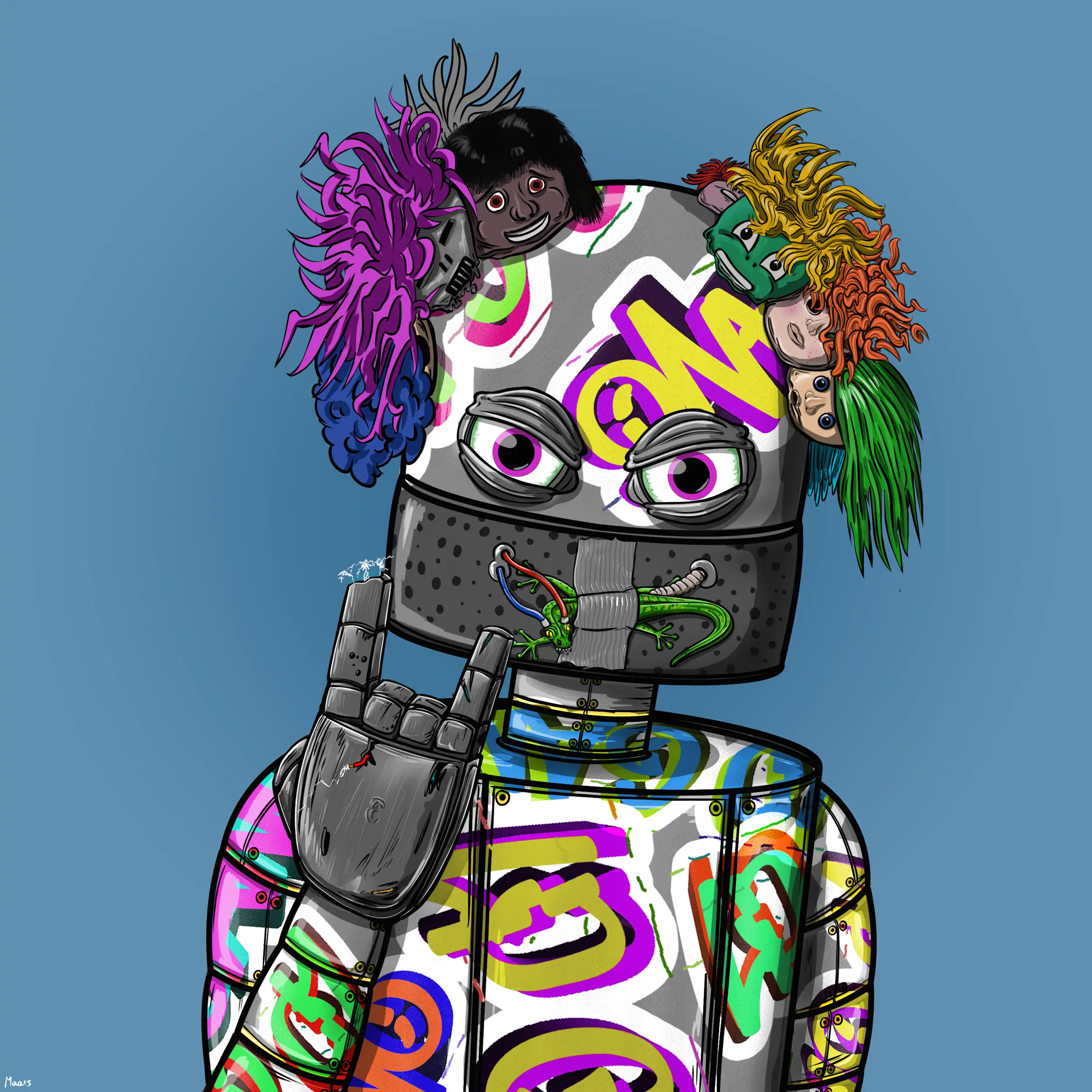 Mental Marvin #1315 NFT on Algorand