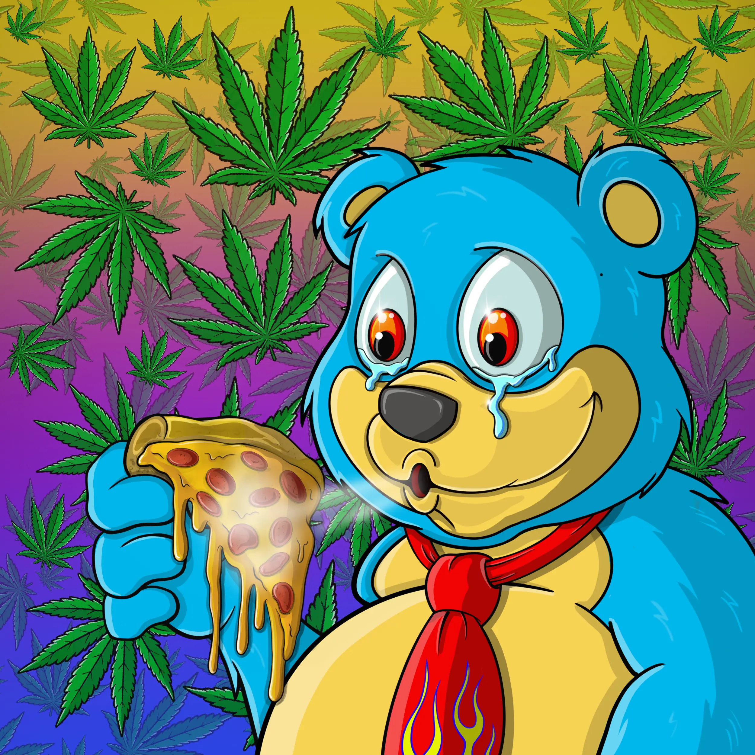 Burnin Bears #2100 NFT on Algorand