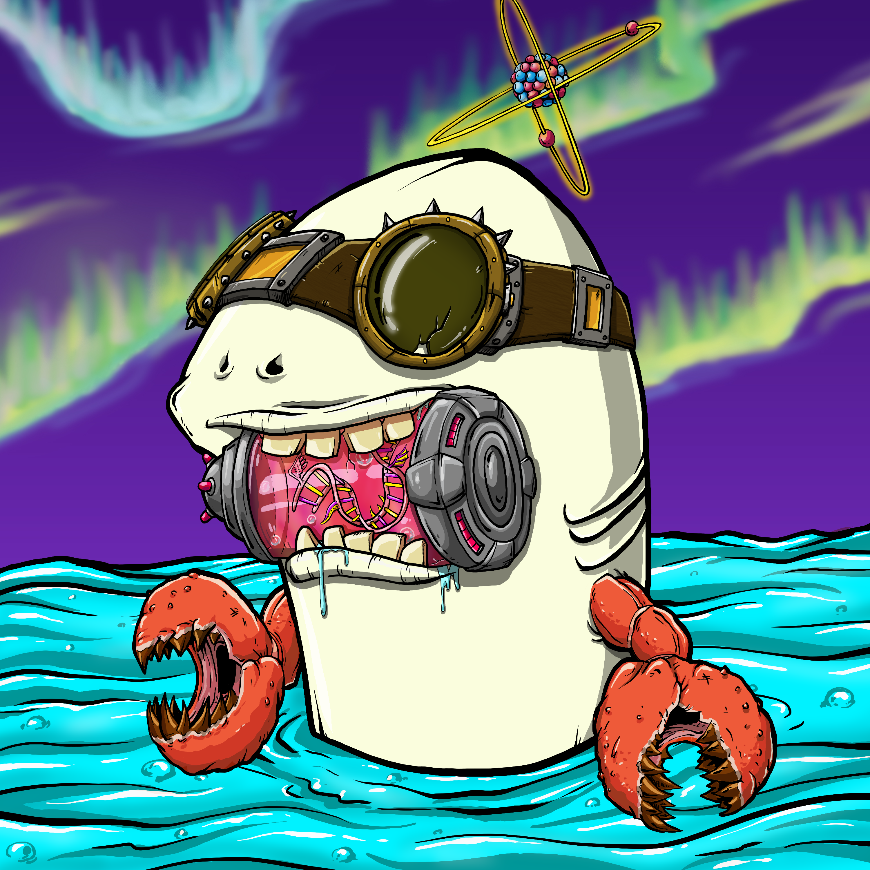 CRAZY CRITTERS - FISH  142 NFT on Algorand