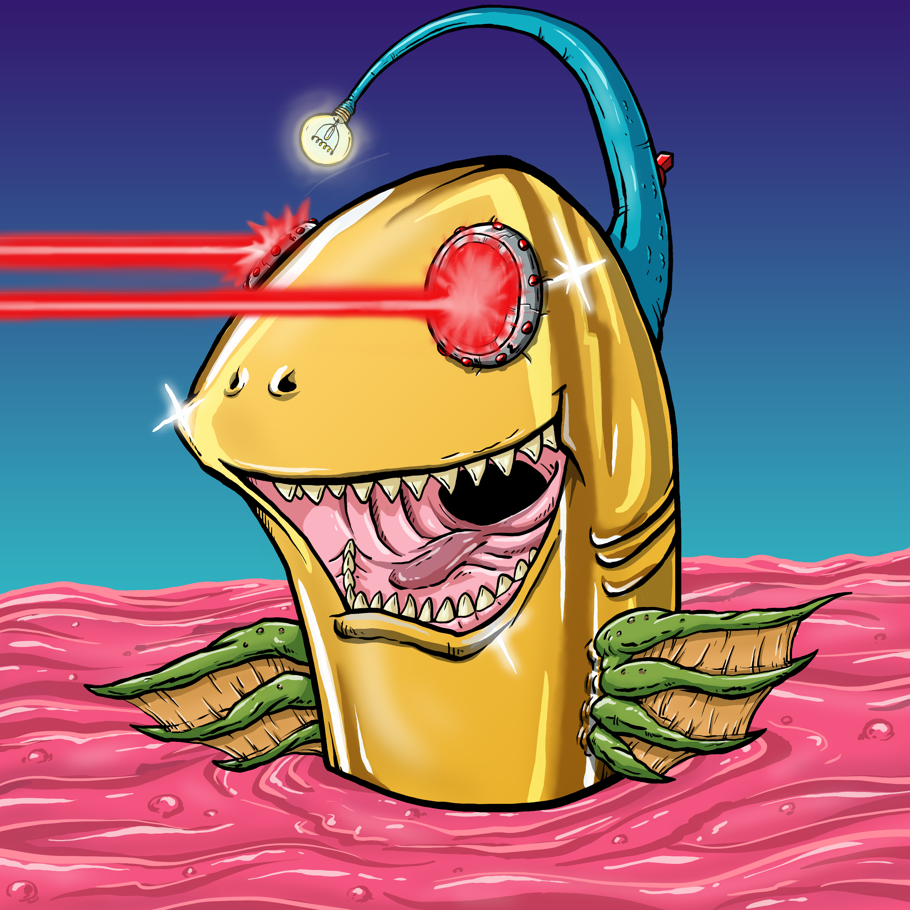 CRAZY CRITTERS - FISH 143 NFT on Algorand