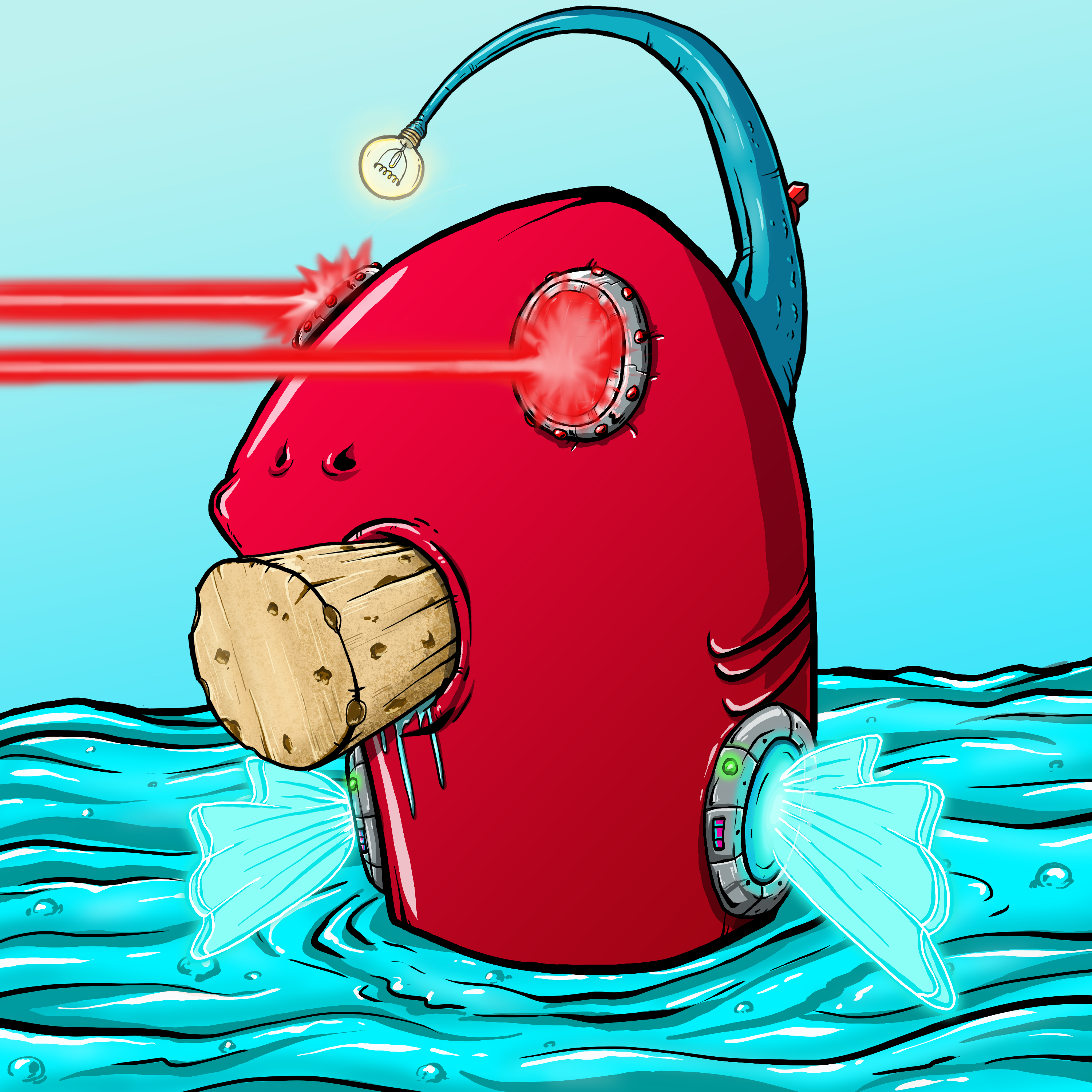 CRAZY CRITTERS - FISH  151 NFT on Algorand