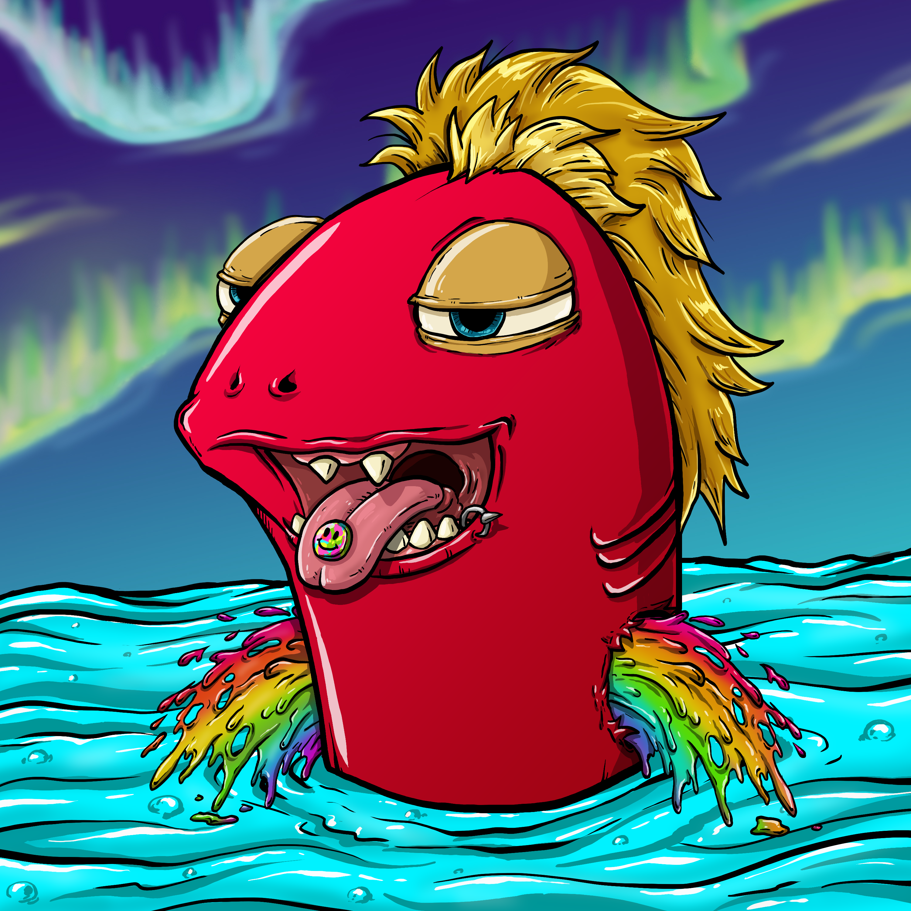 CRAZY CRITTERS - FISH 153 NFT on Algorand