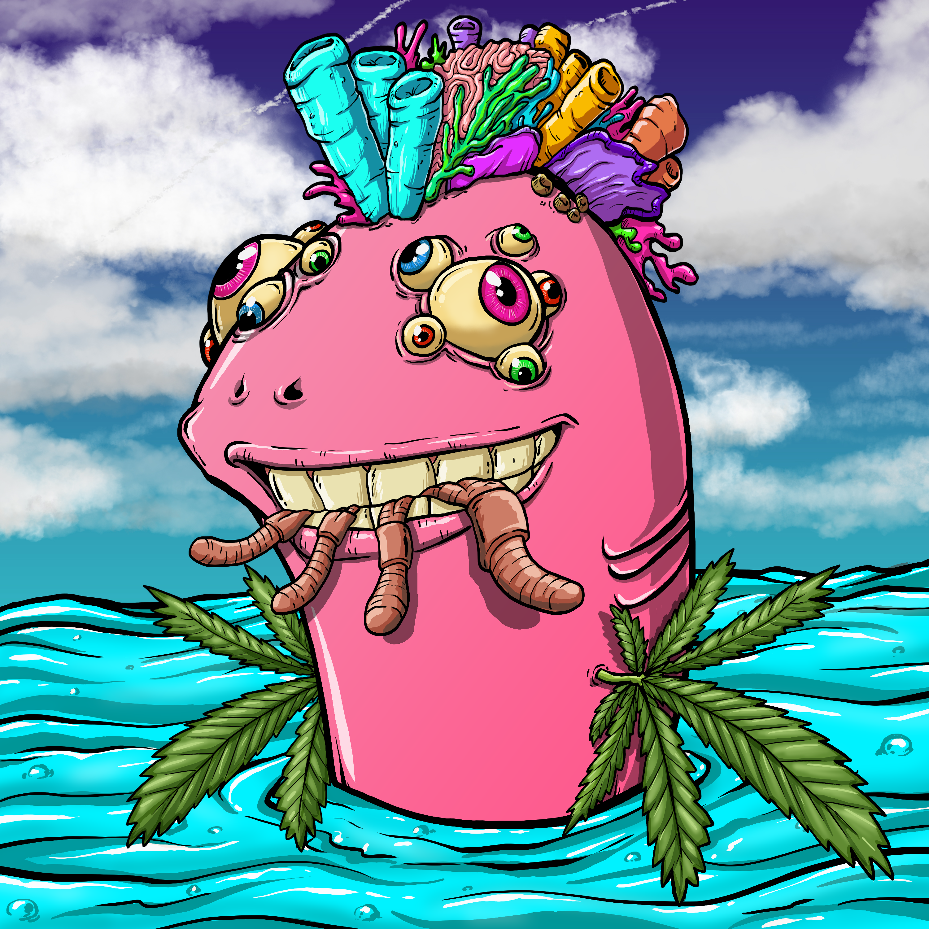 CRAZY CRITTERS - FISH 186 NFT on Algorand