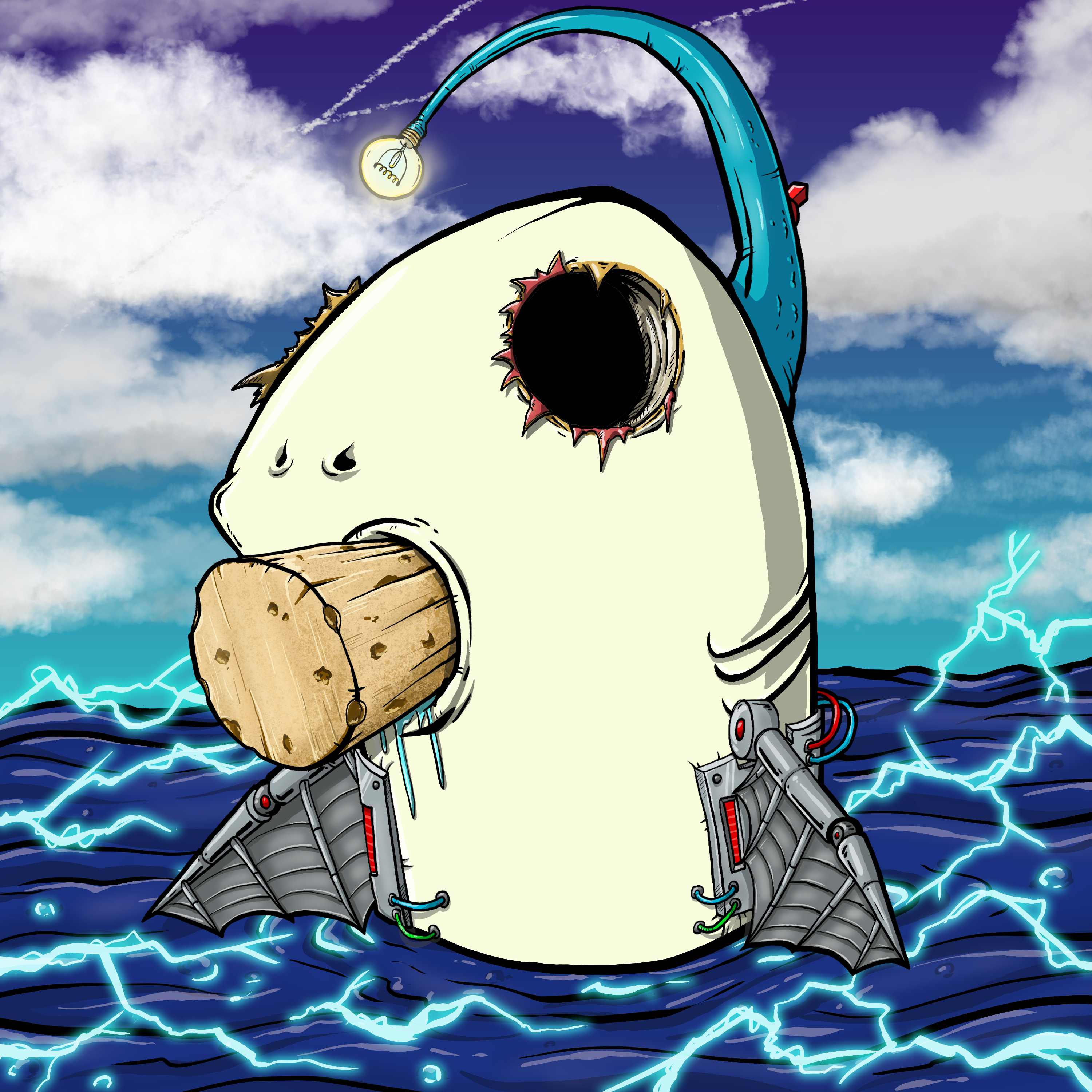 CRAZY CRITTERS - FISH 195 NFT on Algorand