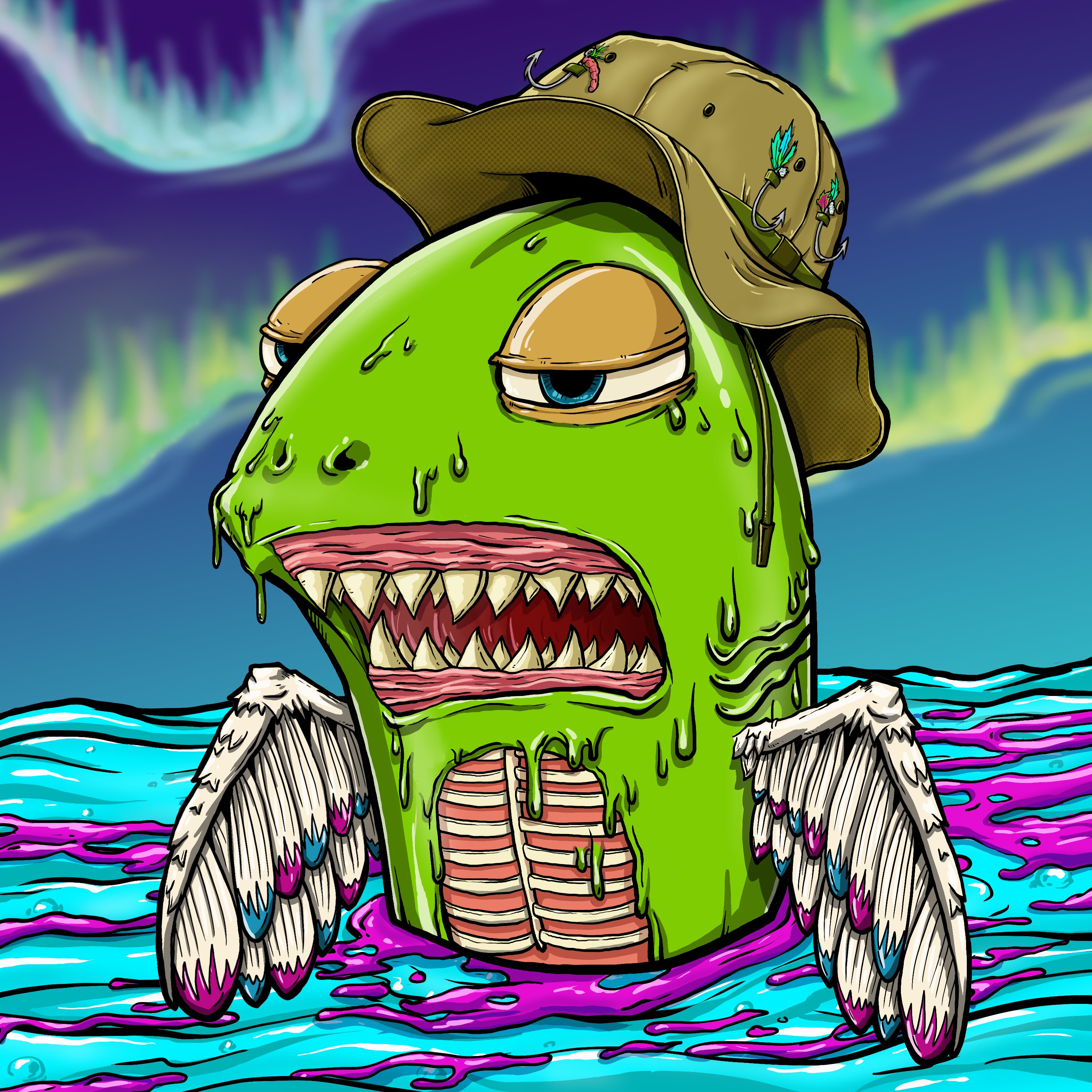 CRAZY CRITTERS - FISH 199 NFT on Algorand