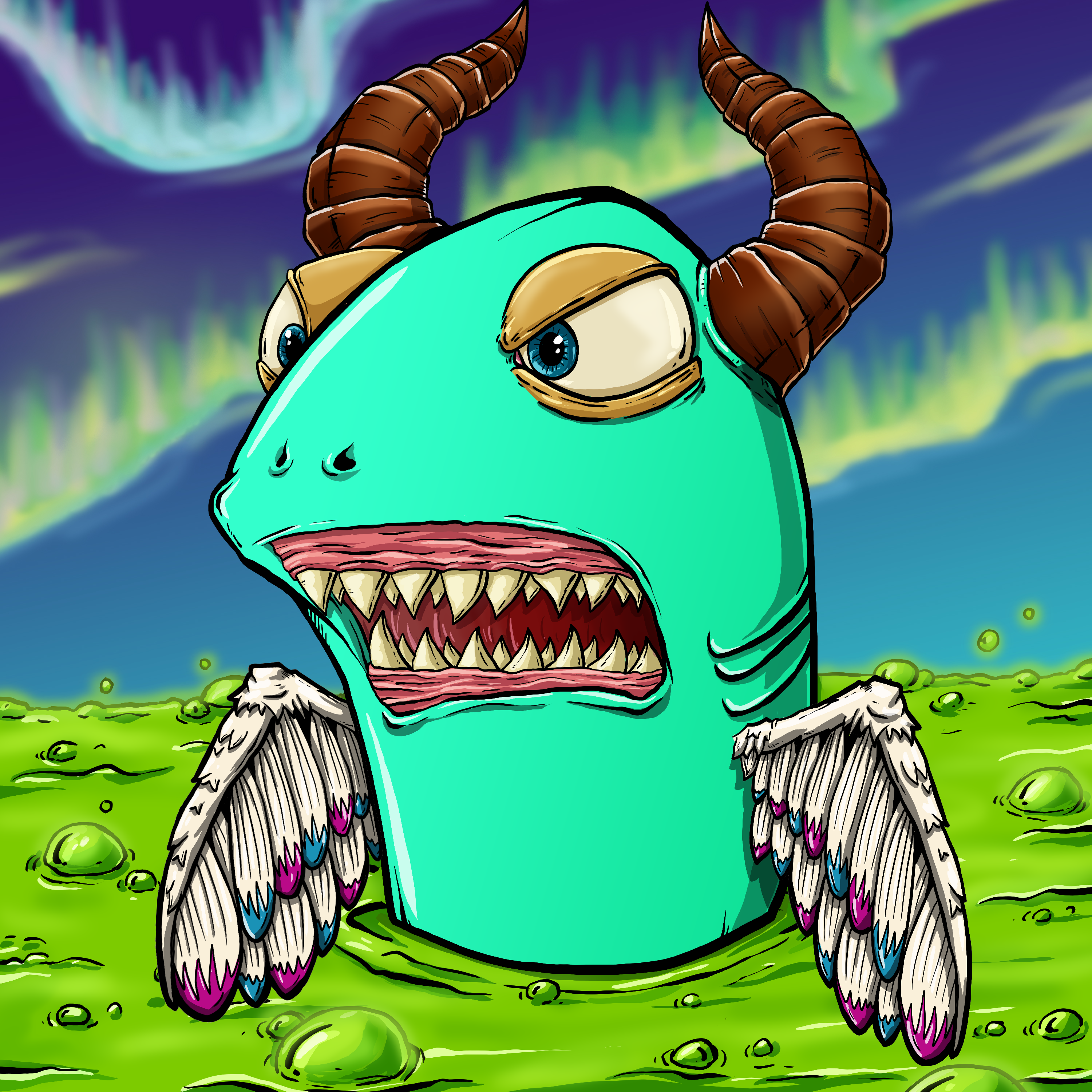 CRAZY CRITTERS - FISH 200 NFT on Algorand