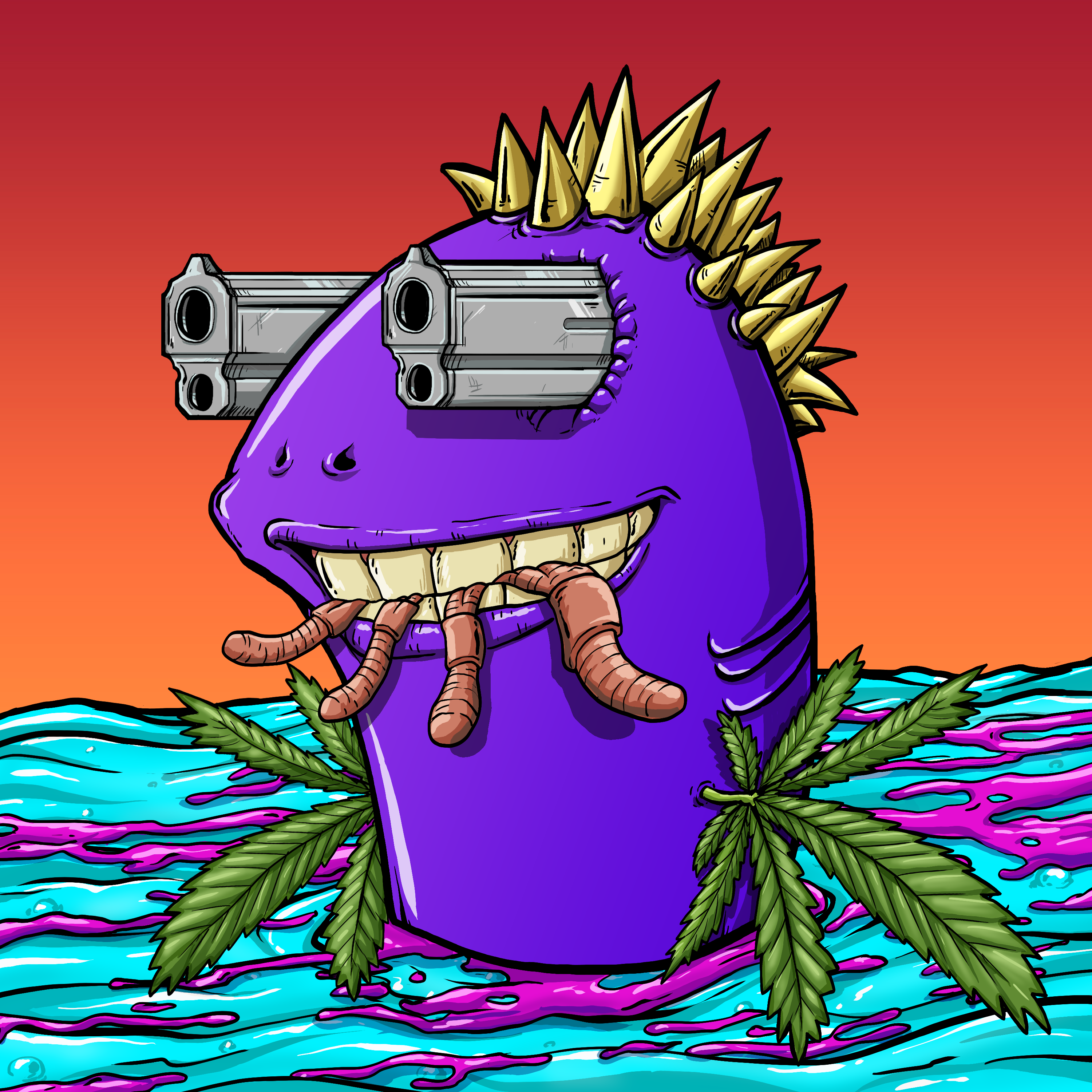 CRAZY CRITTERS - FISH  245 NFT on Algorand