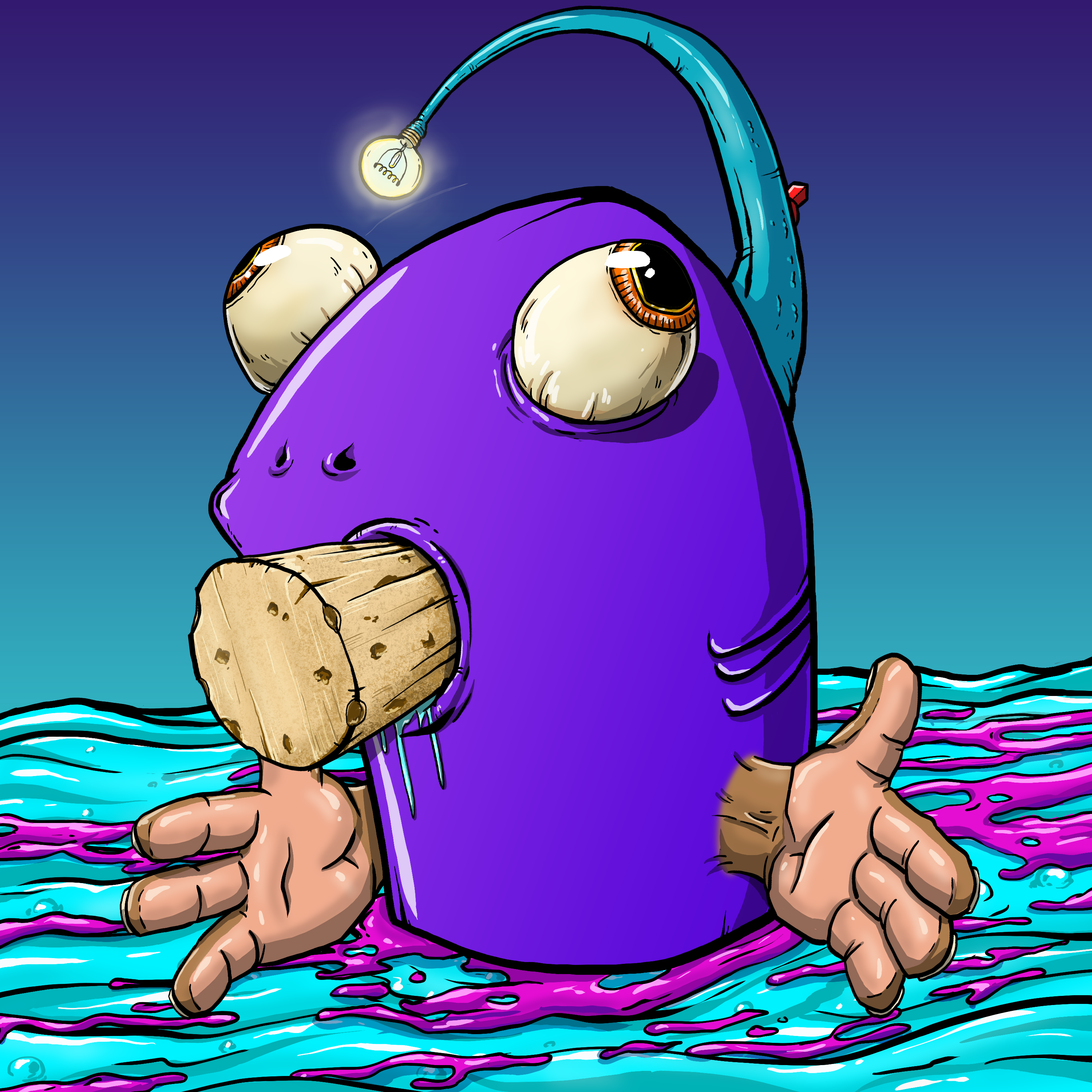 CRAZY CRITTERS - FISH  251 NFT on Algorand