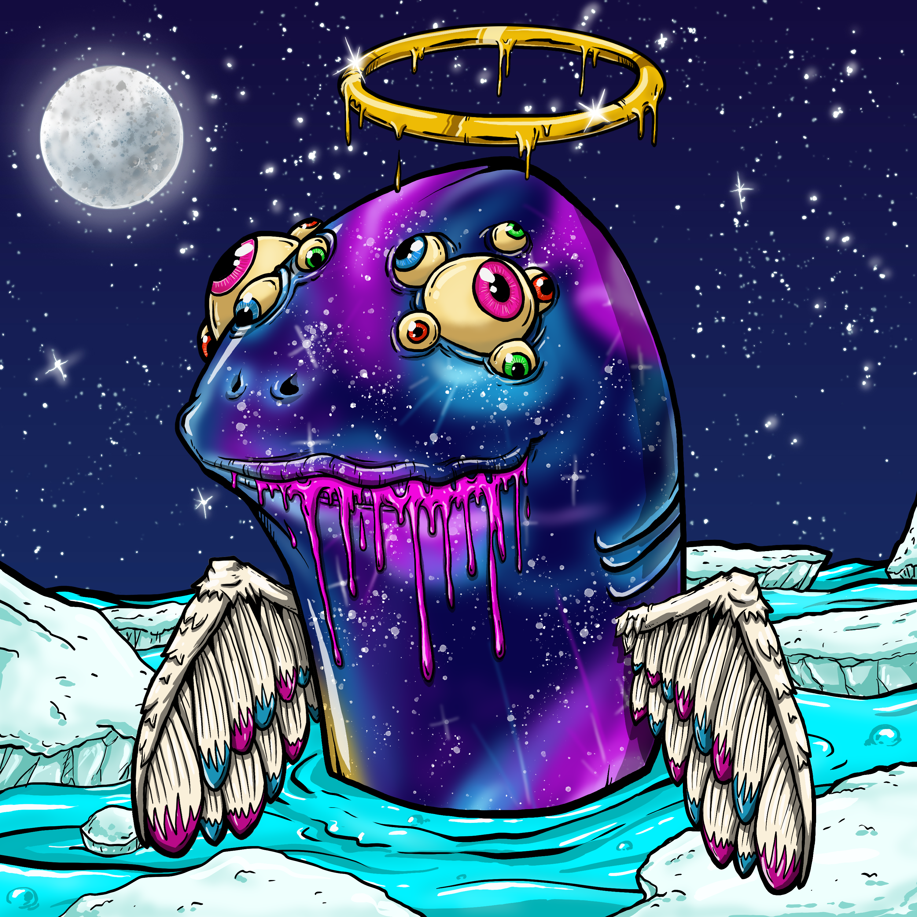 CRAZY CRITTERS - FISH  253 NFT on Algorand