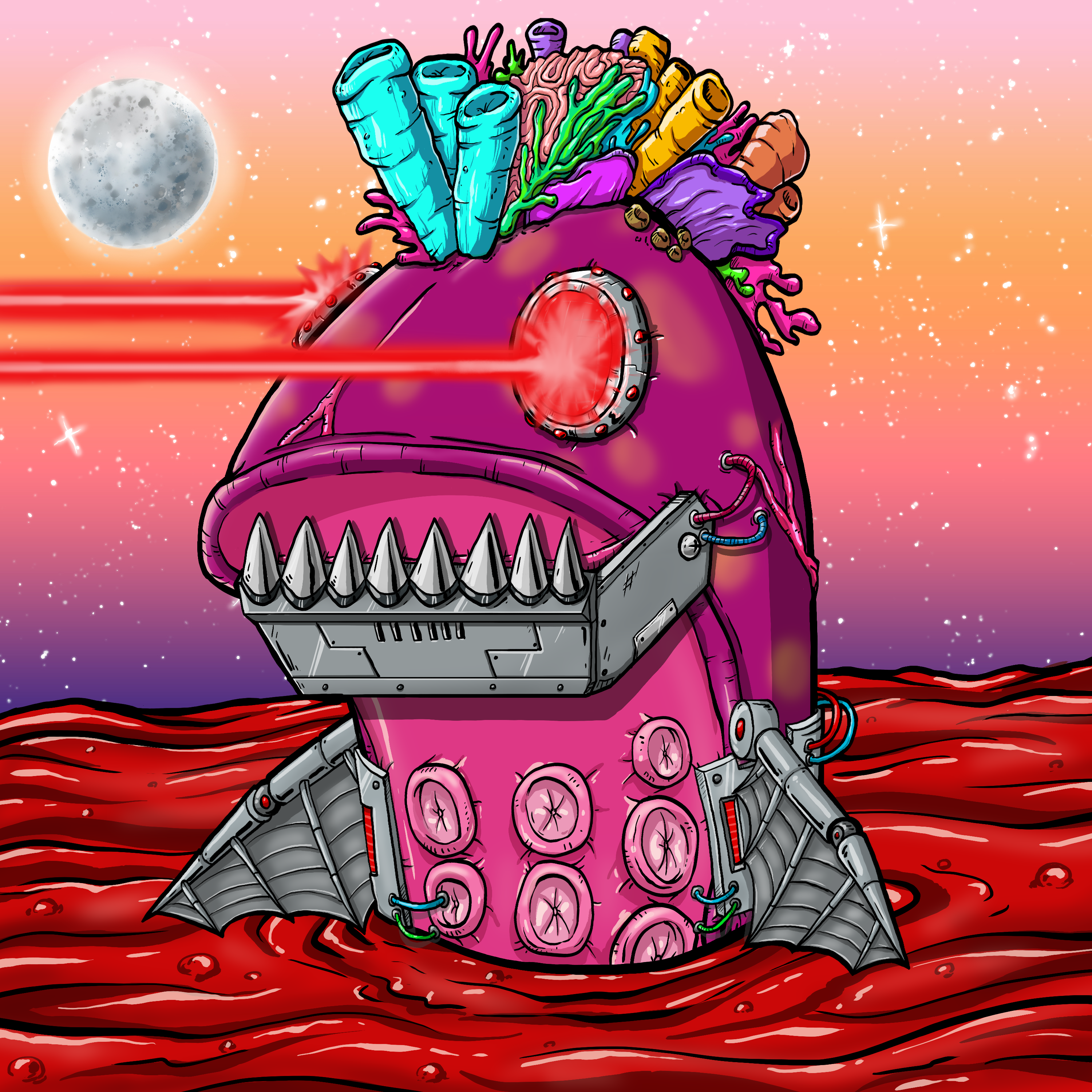 CRAZY CRITTERS - FISH  26 NFT on Algorand