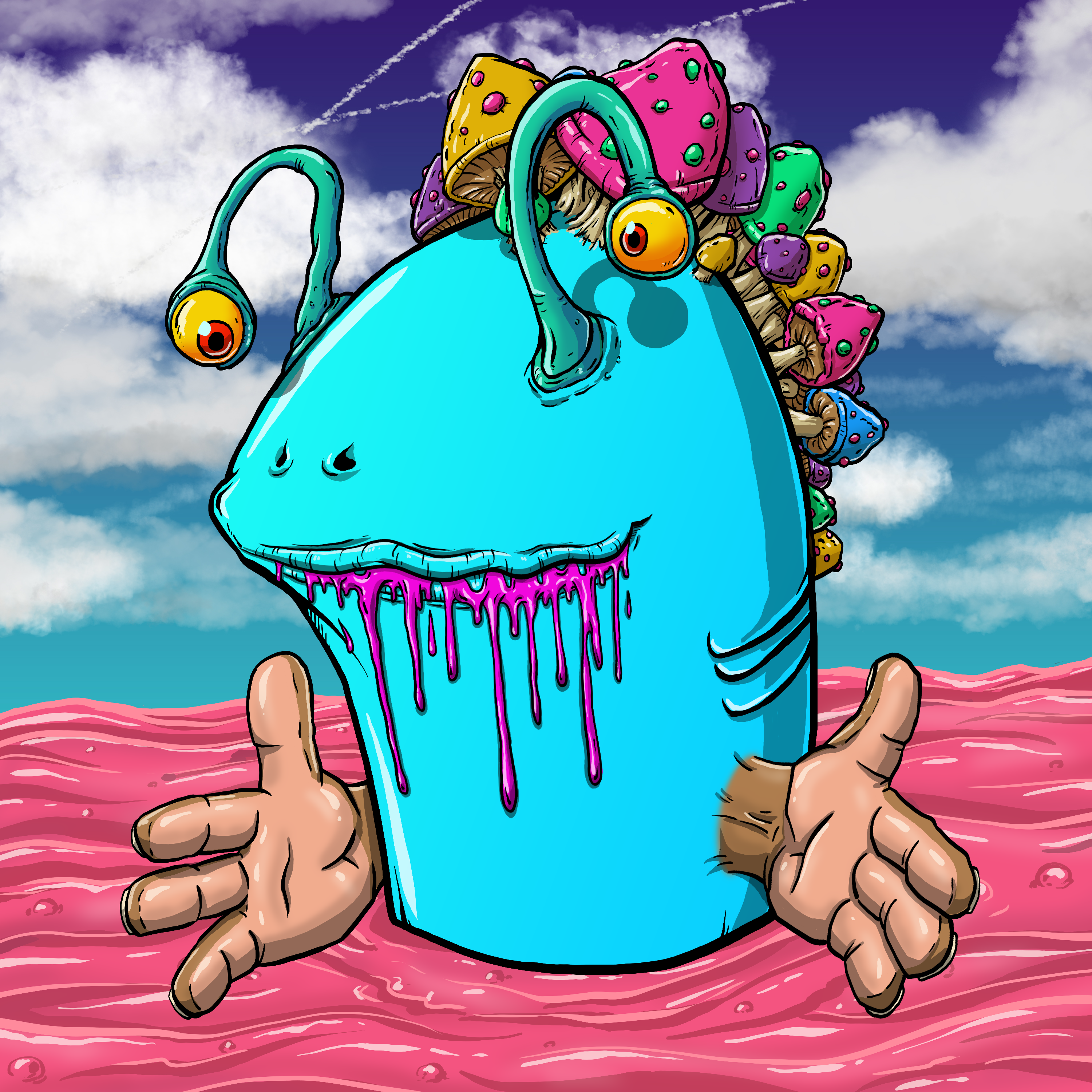 CRAZY CRITTERS - FISH  260 NFT on Algorand