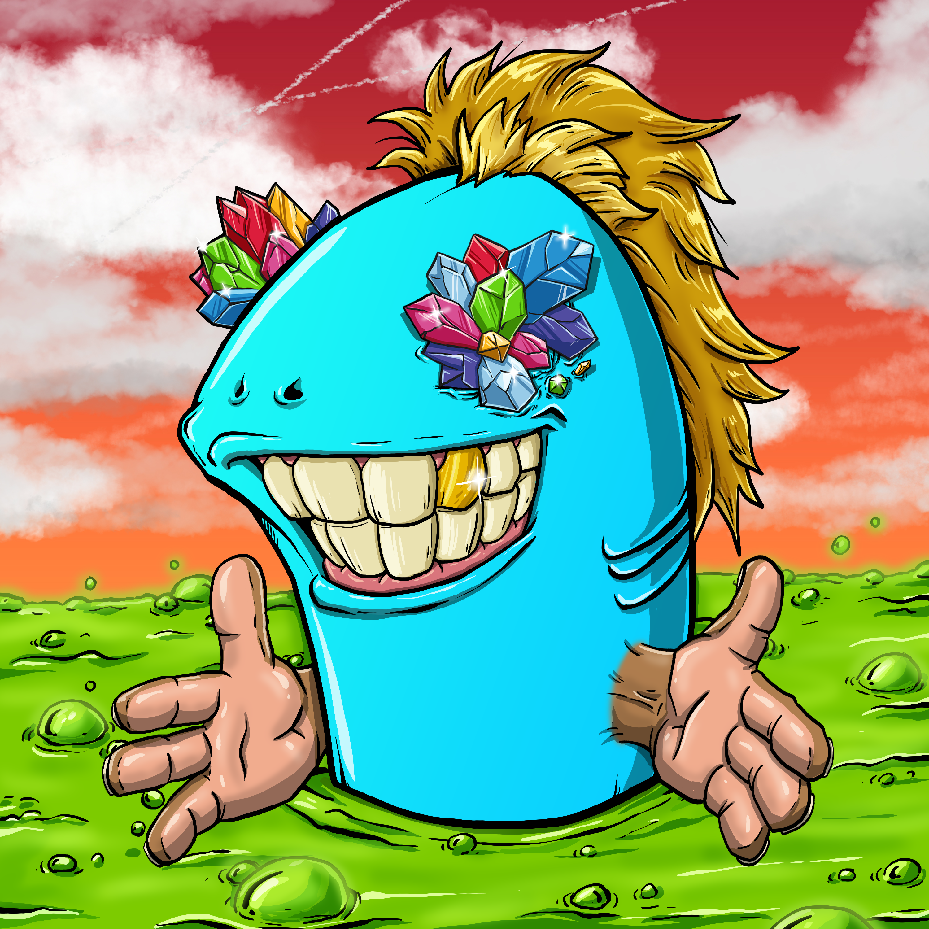 CRAZY CRITTERS - FISH 266 NFT on Algorand