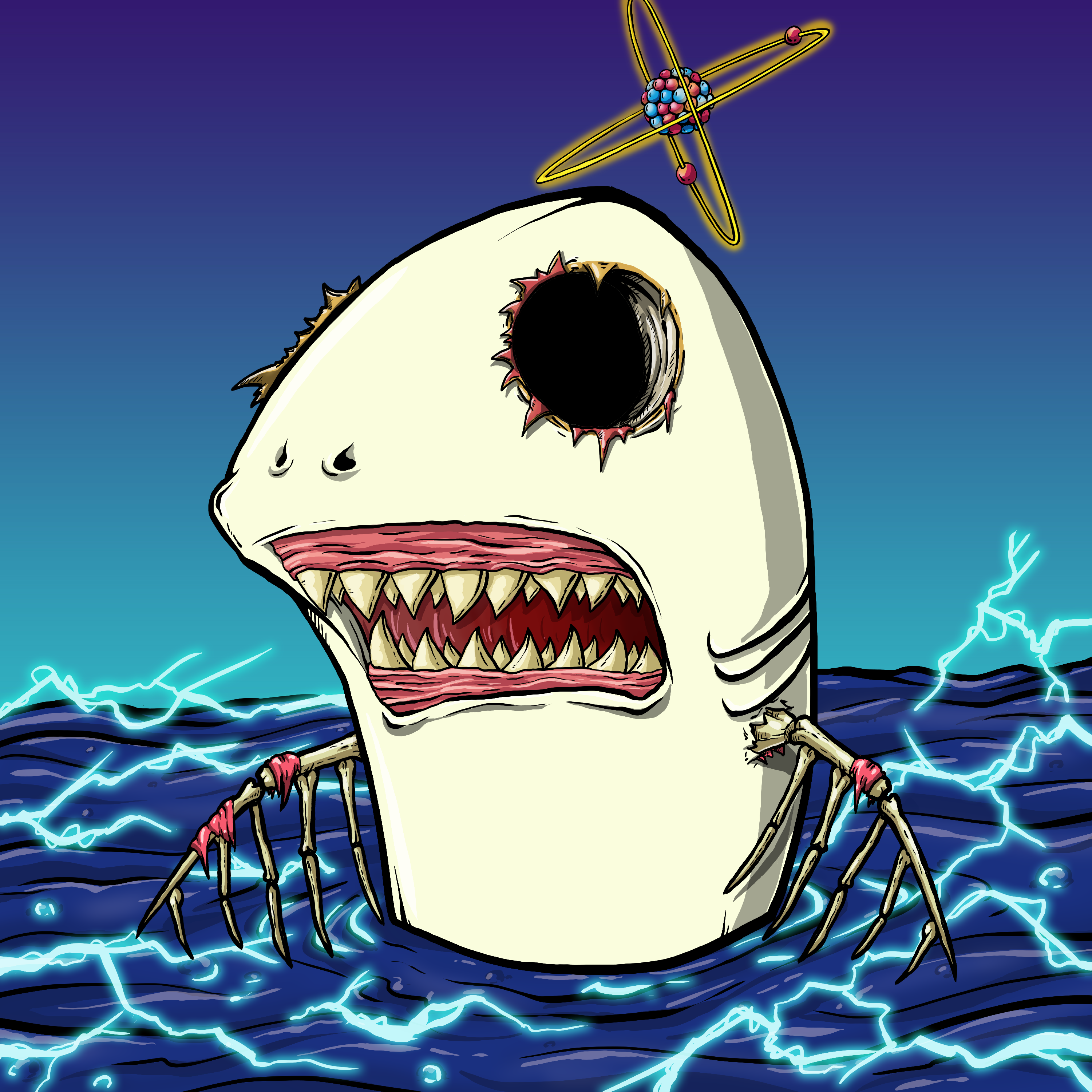 CRAZY CRITTERS - FISH  268 NFT on Algorand