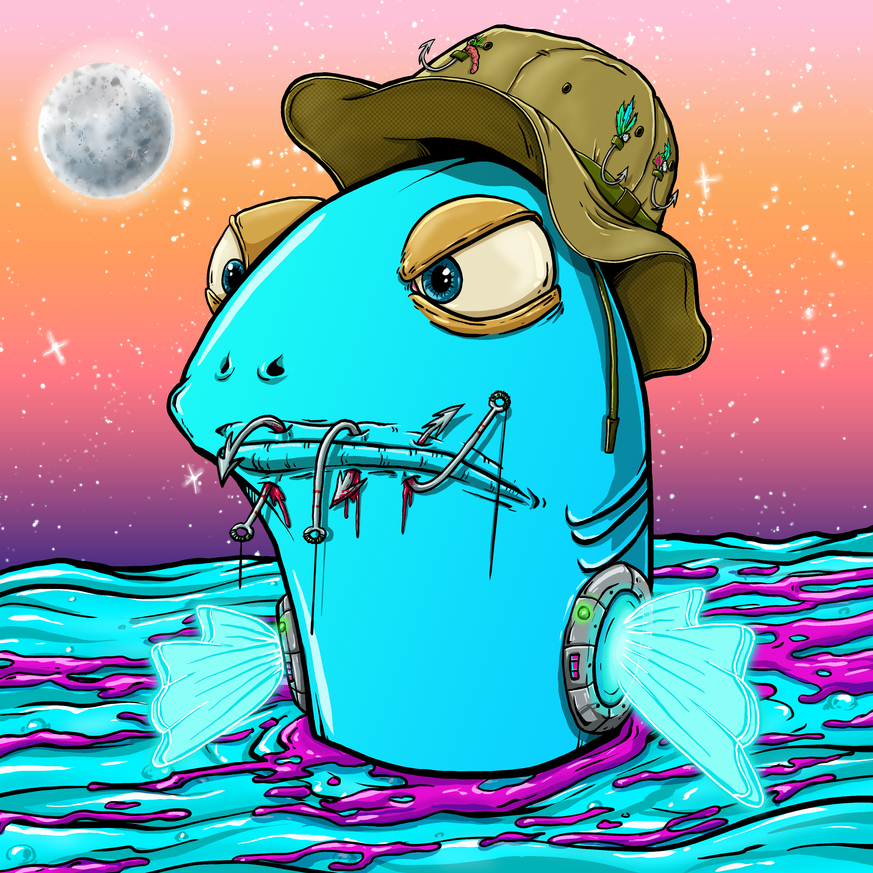 CRAZY CRITTERS - FISH  269 NFT on Algorand