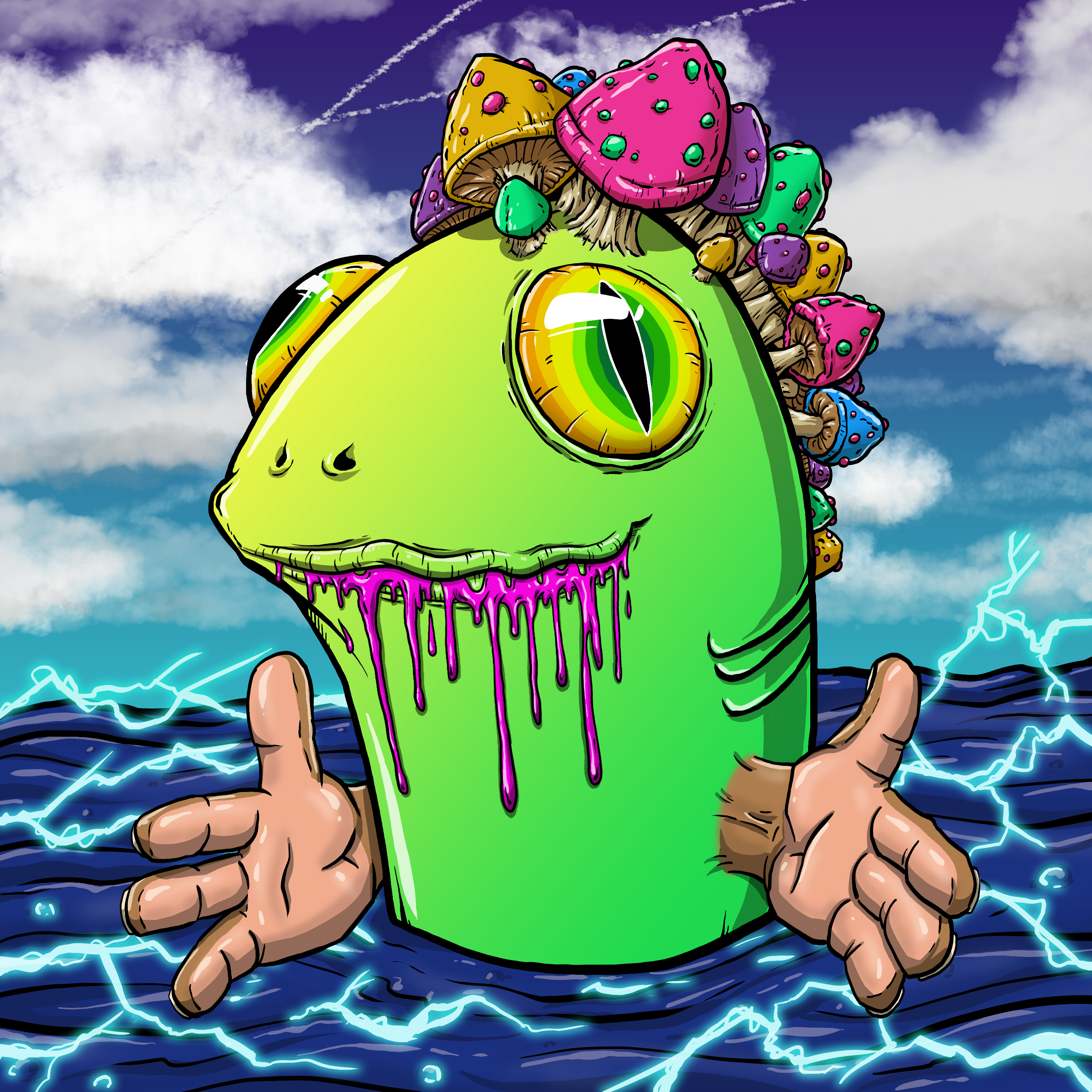 CRAZY CRITTERS - FISH 272 NFT on Algorand