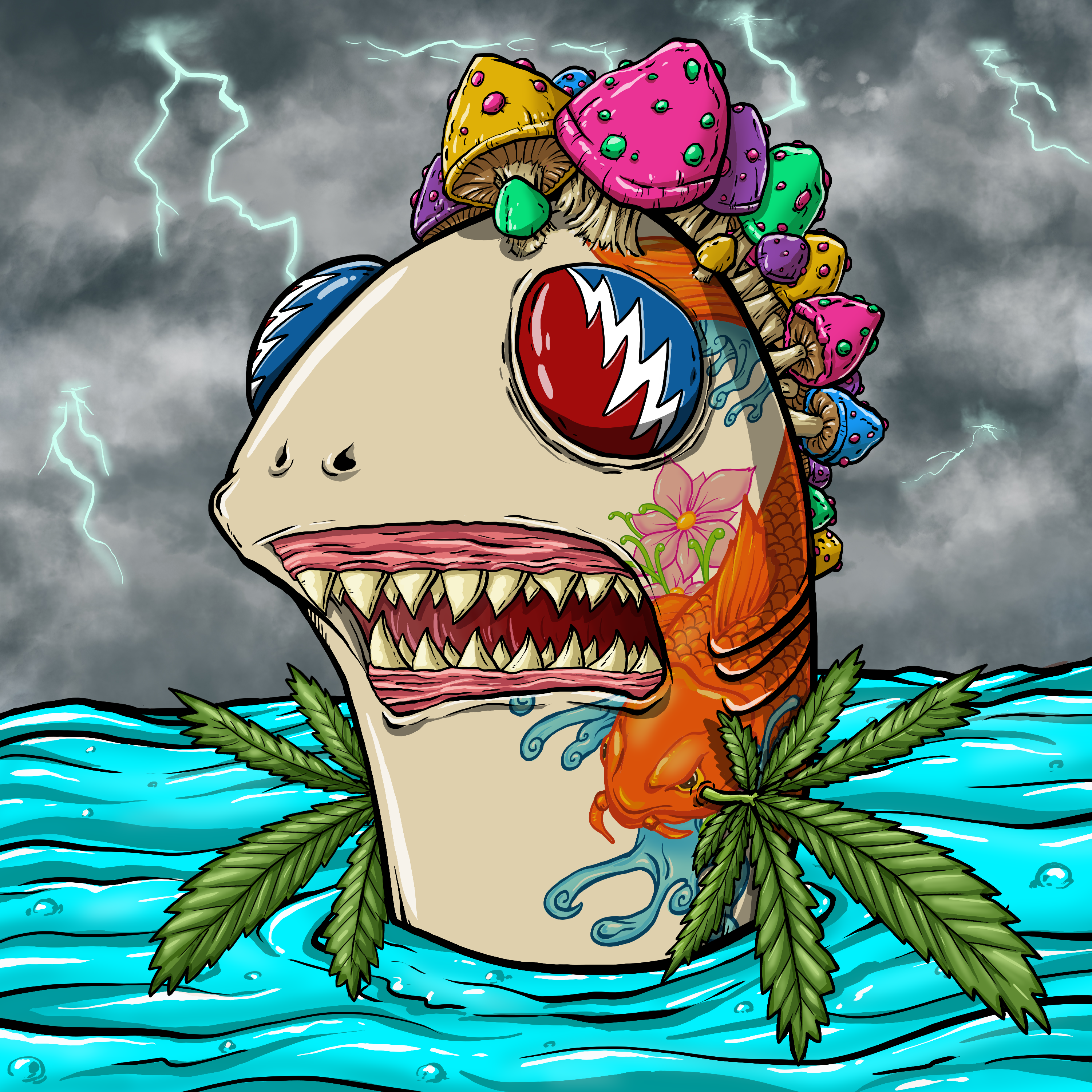 CRAZY CRITTERS - FISH 275 NFT on Algorand