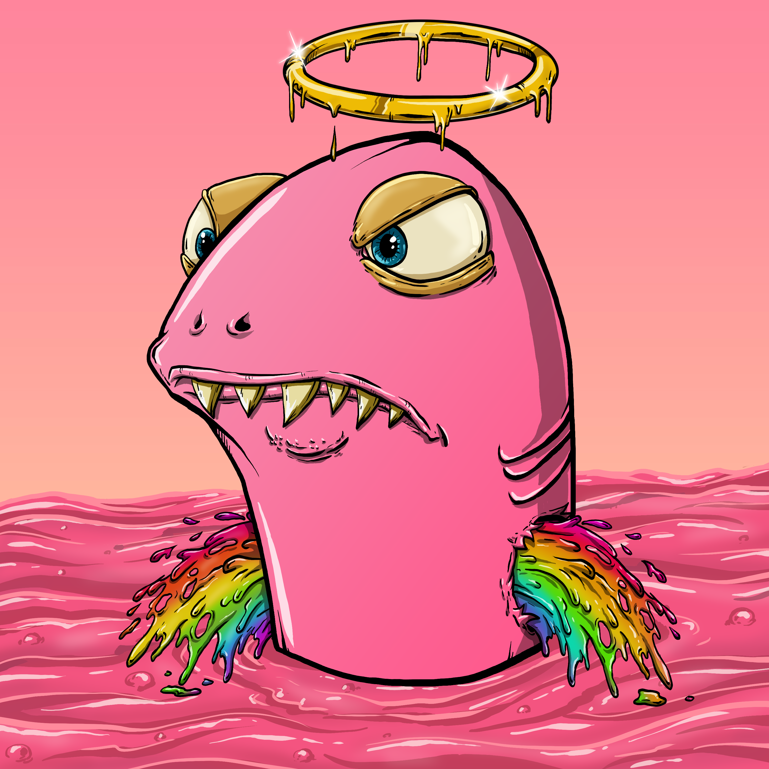 CRAZY CRITTERS - FISH  276 NFT on Algorand