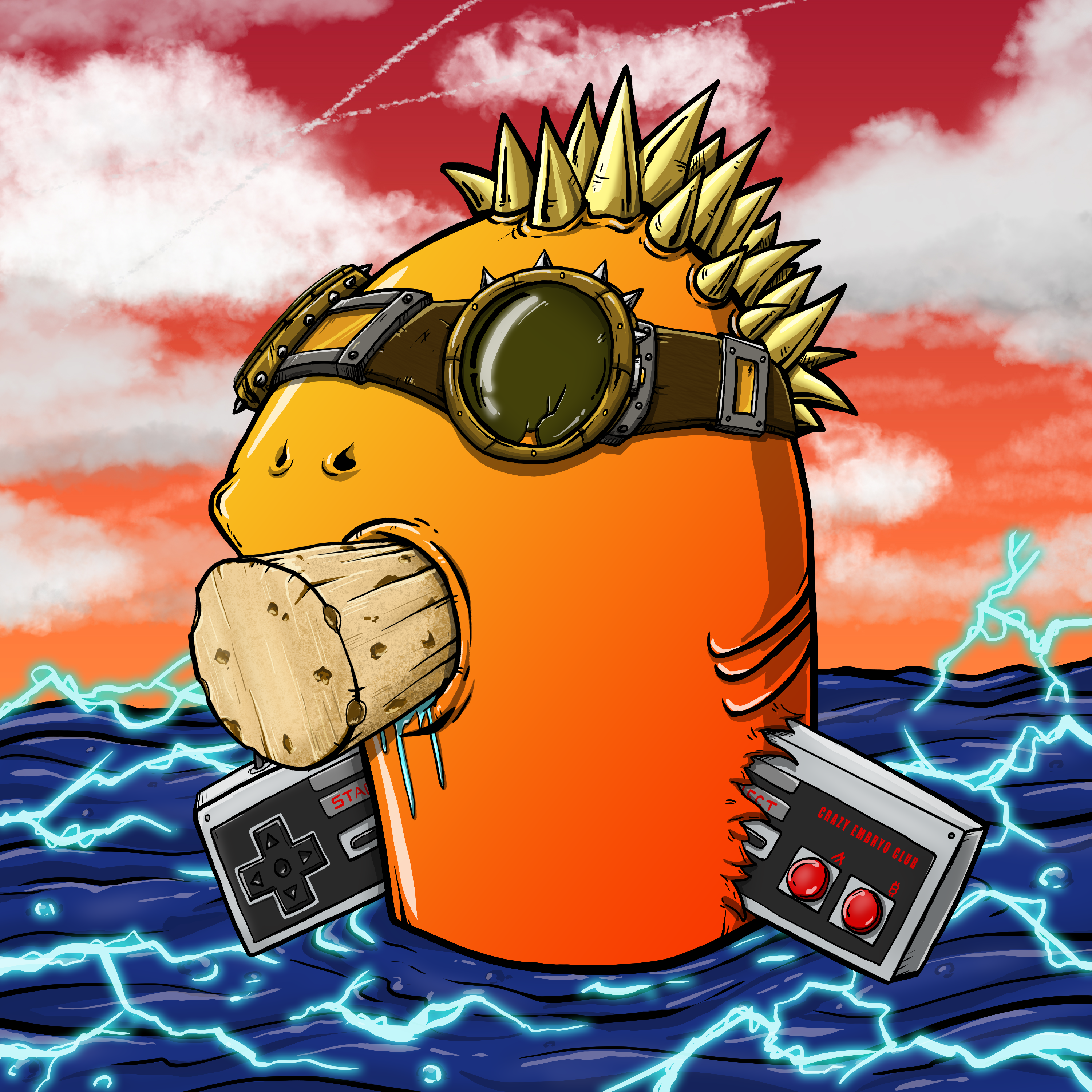 CRAZY CRITTERS - FISH 290 NFT on Algorand