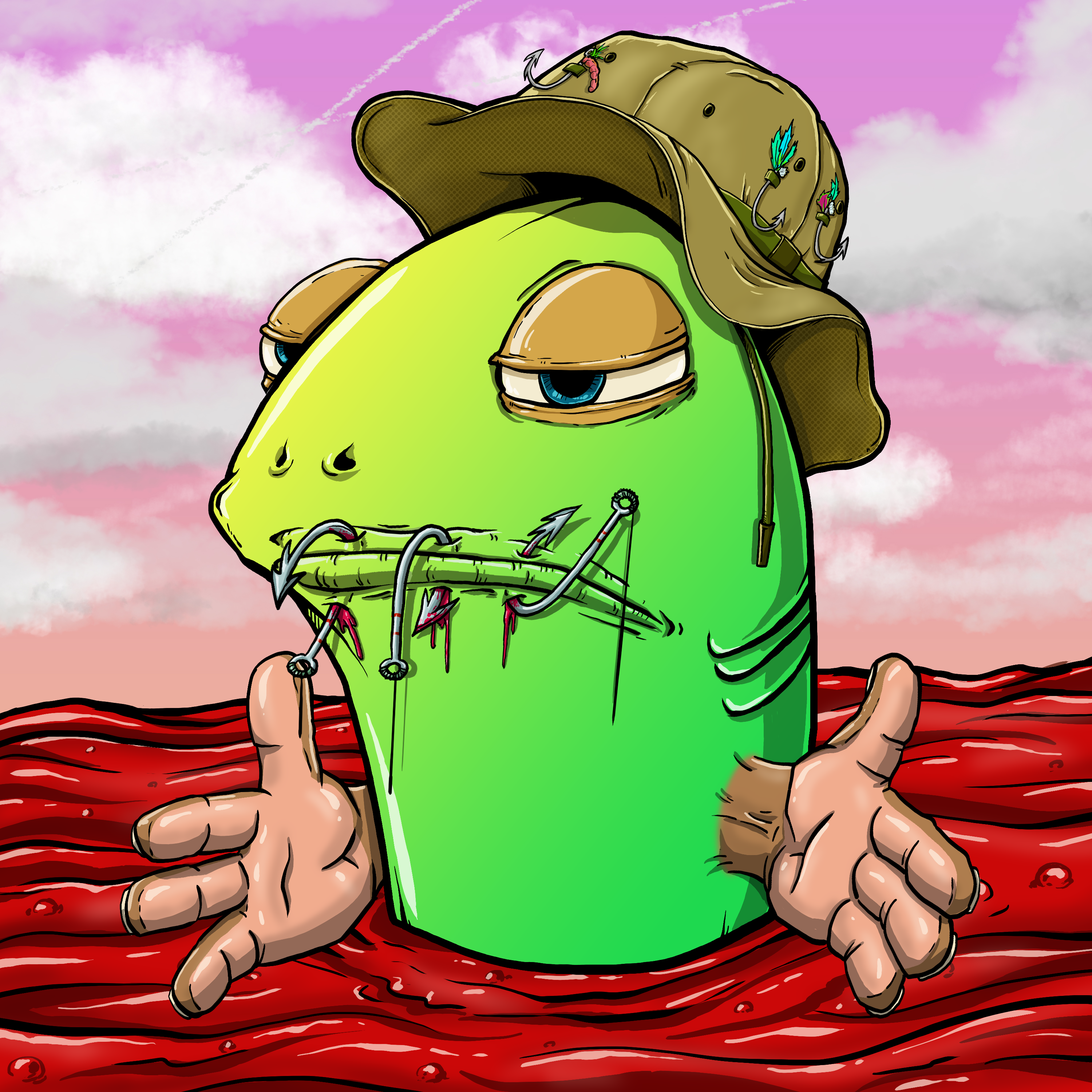 CRAZY CRITTERS - FISH 307 NFT on Algorand