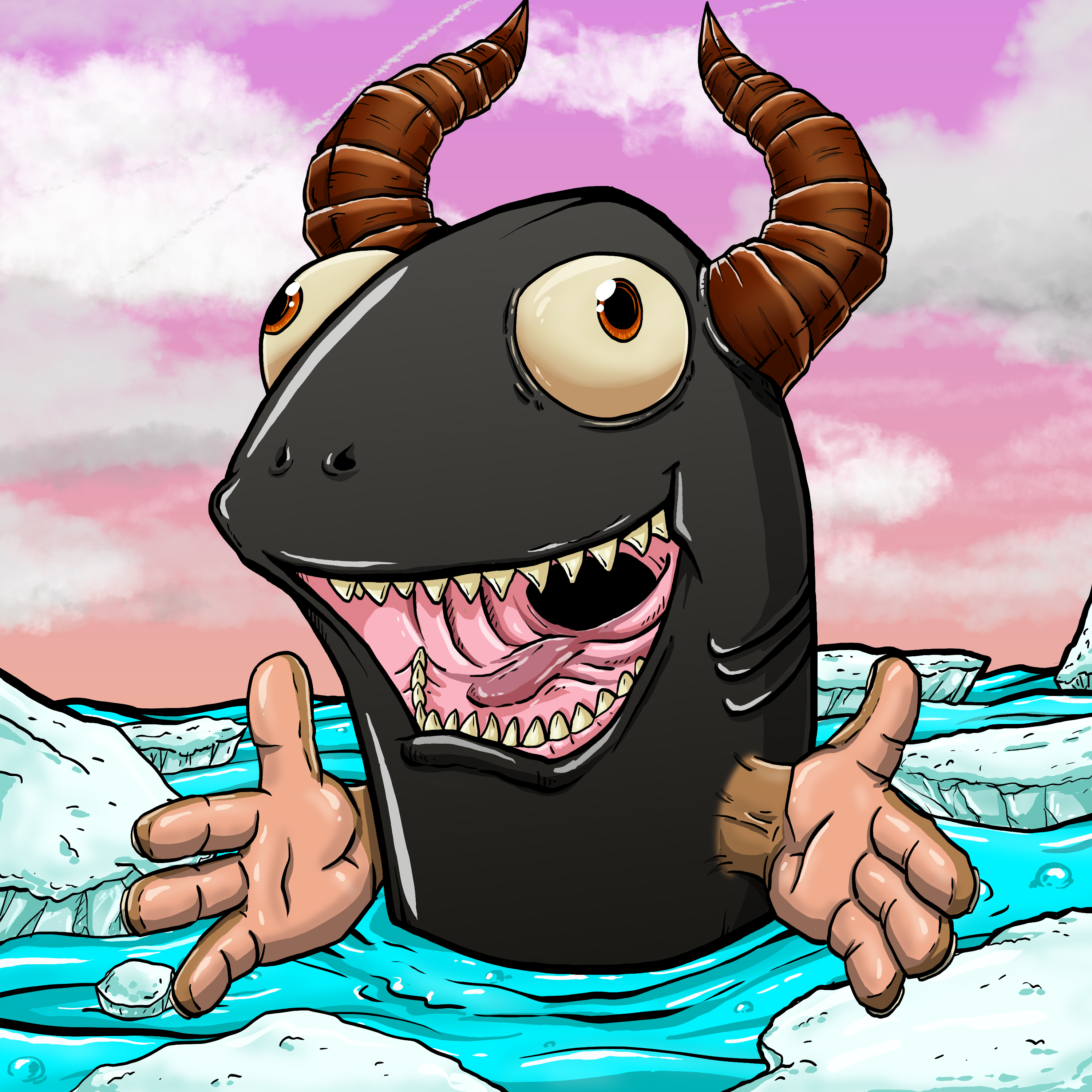 CRAZY CRITTERS - FISH 319 NFT on Algorand