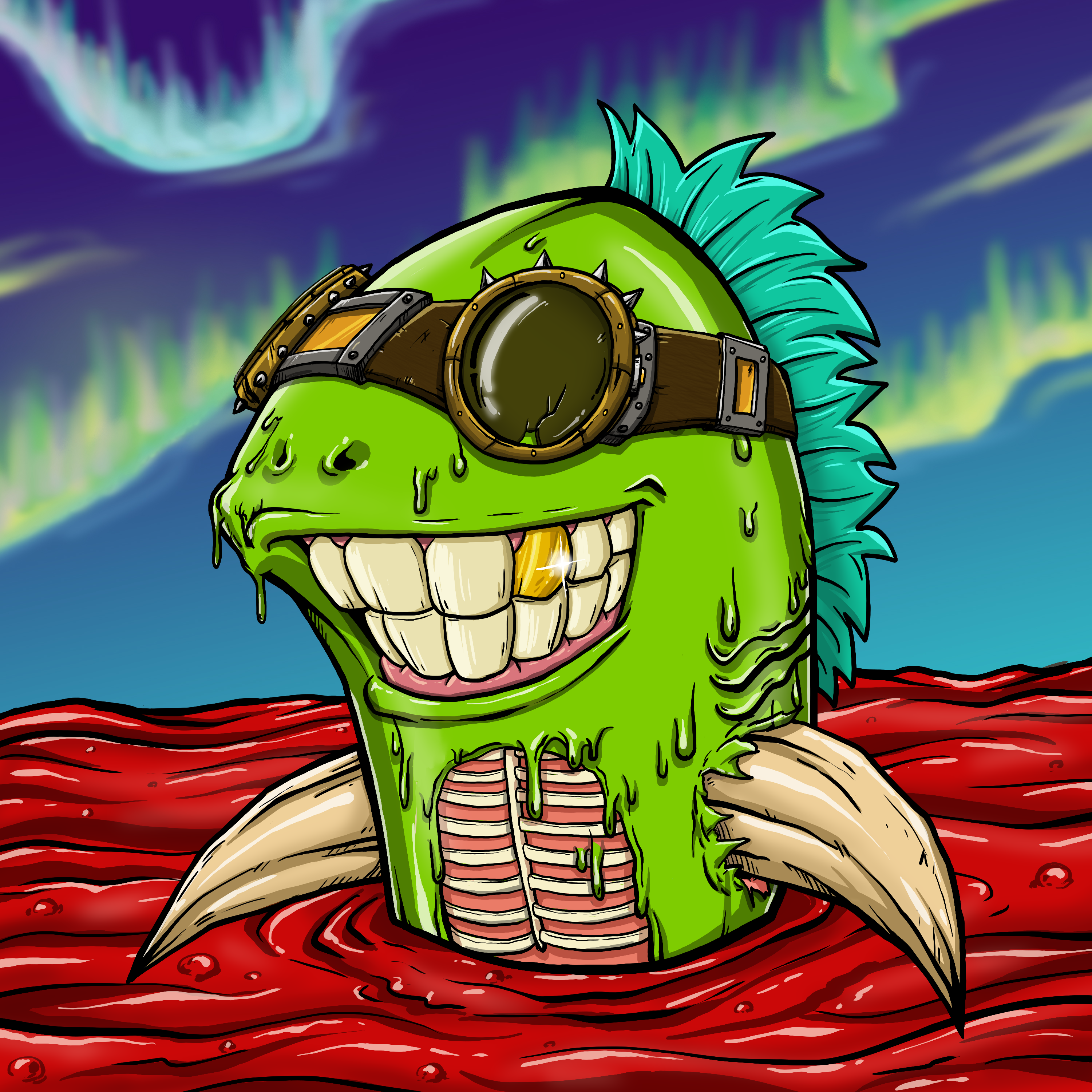 CRAZY CRITTERS - FISH  322 NFT on Algorand