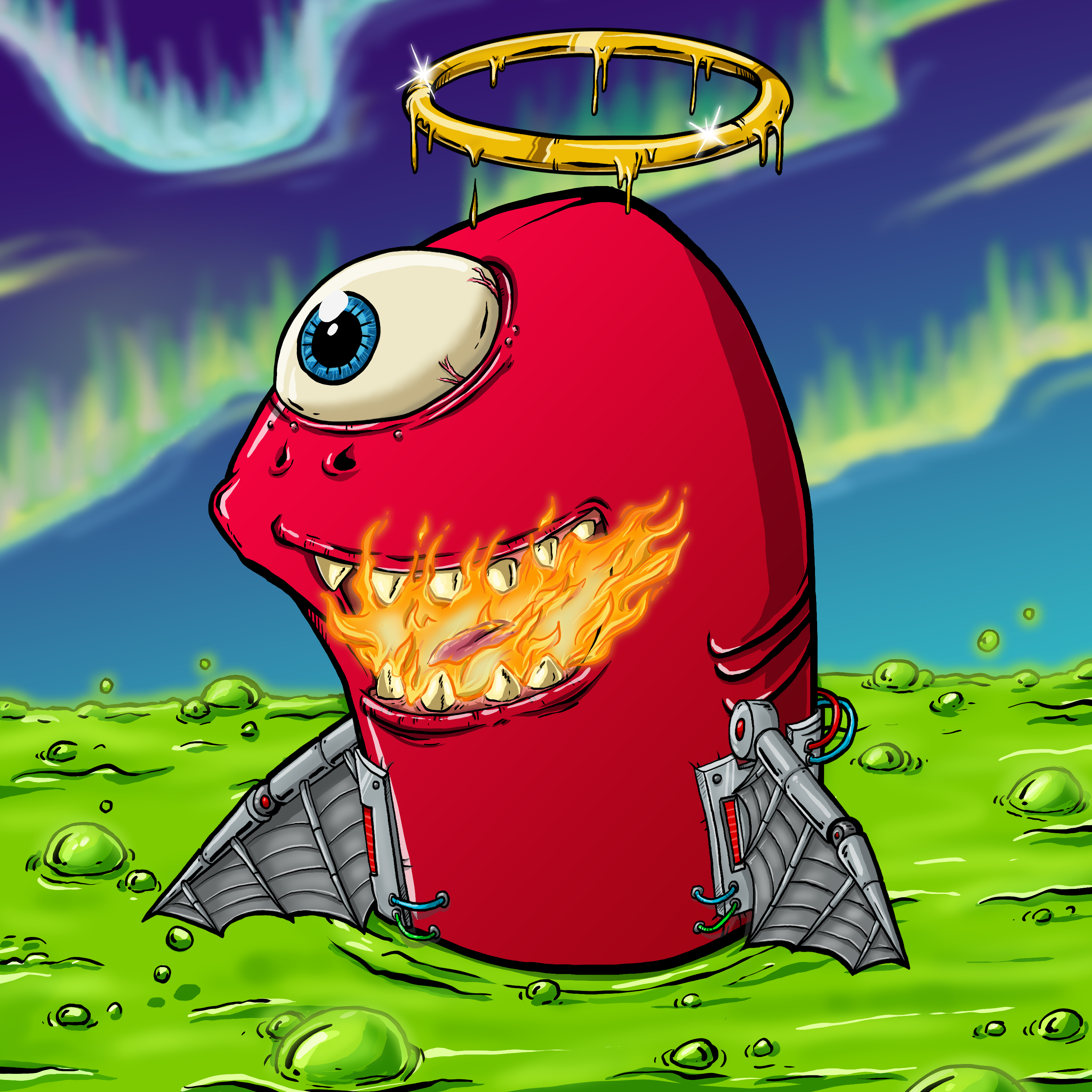 CRAZY CRITTERS - FISH  382 NFT on Algorand