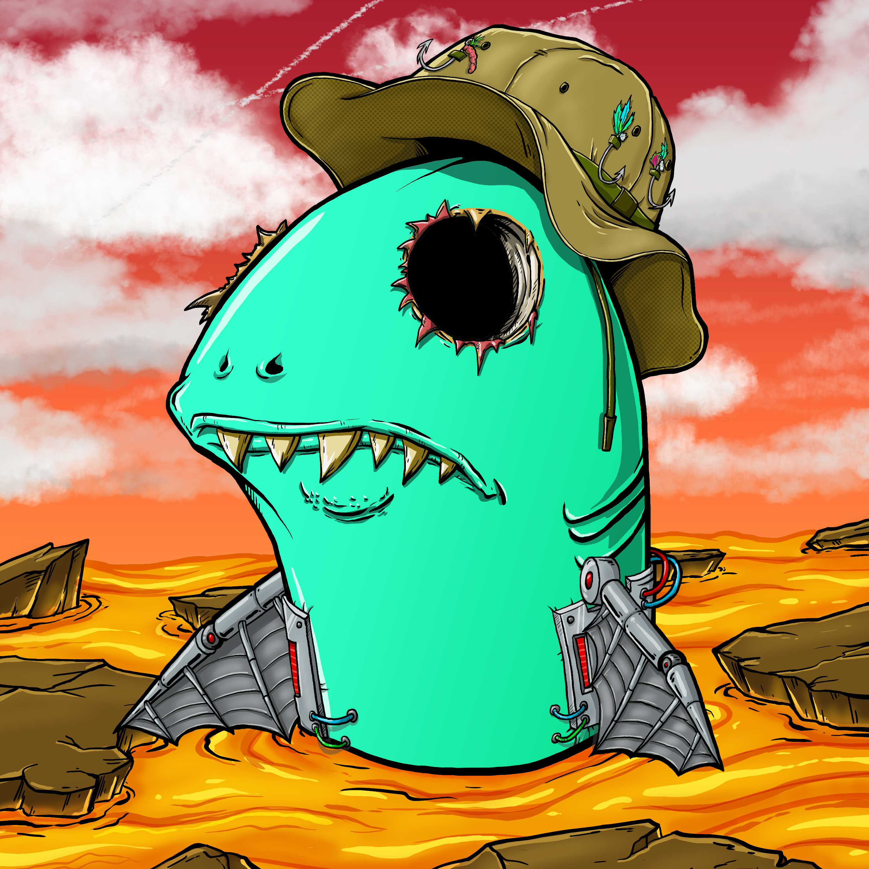 CRAZY CRITTERS - FISH 389 NFT on Algorand