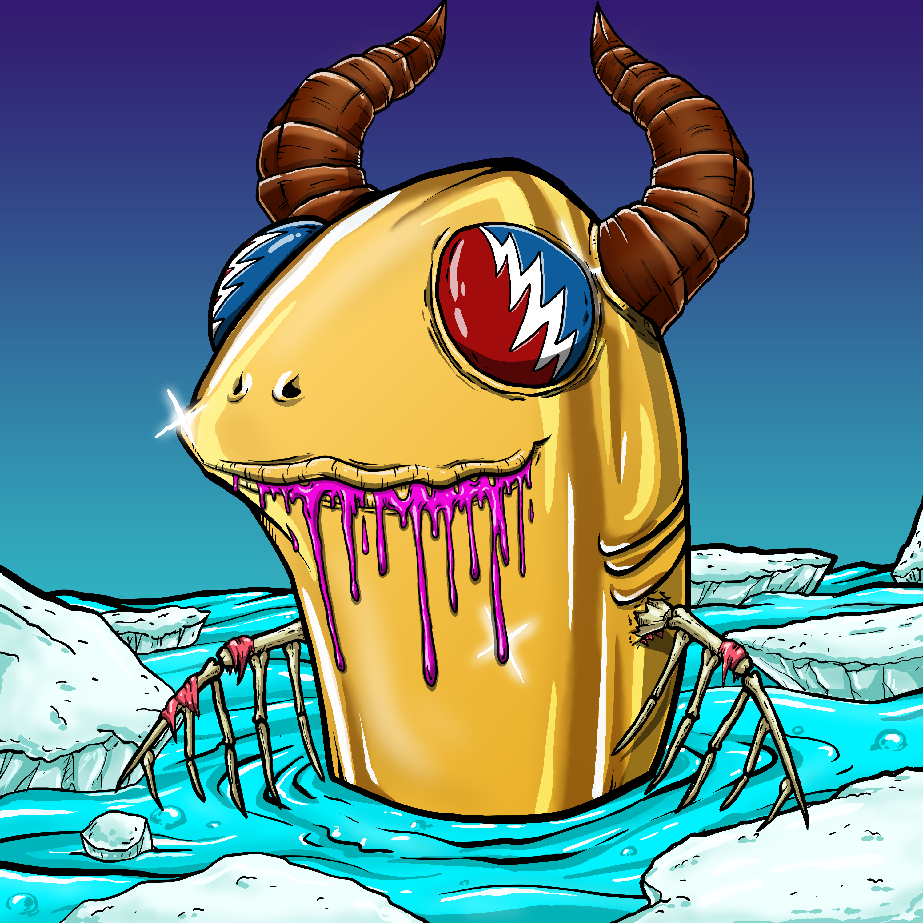 CRAZY CRITTERS - FISH  399 NFT on Algorand