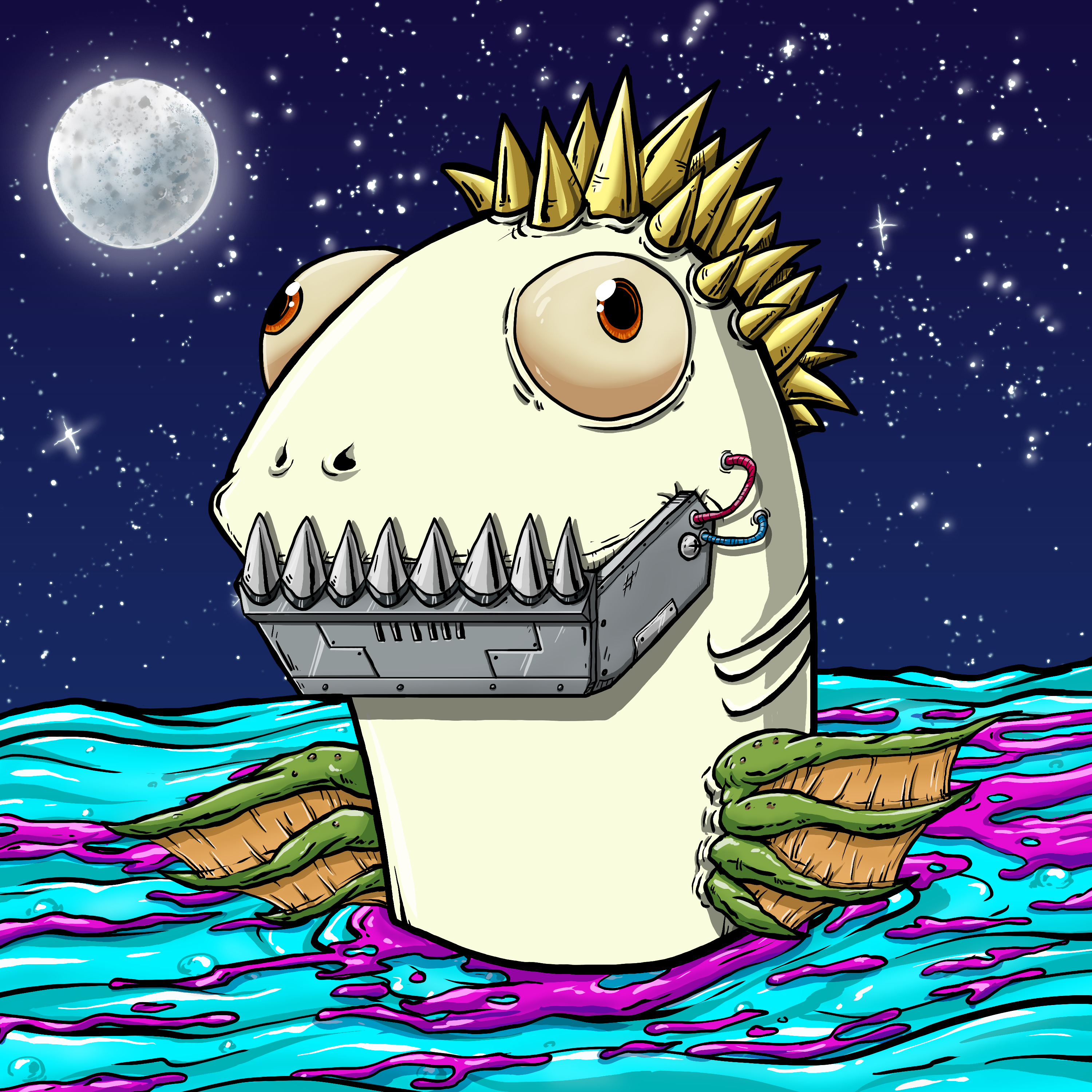 CRAZY CRITTERS - FISH 401 NFT on Algorand