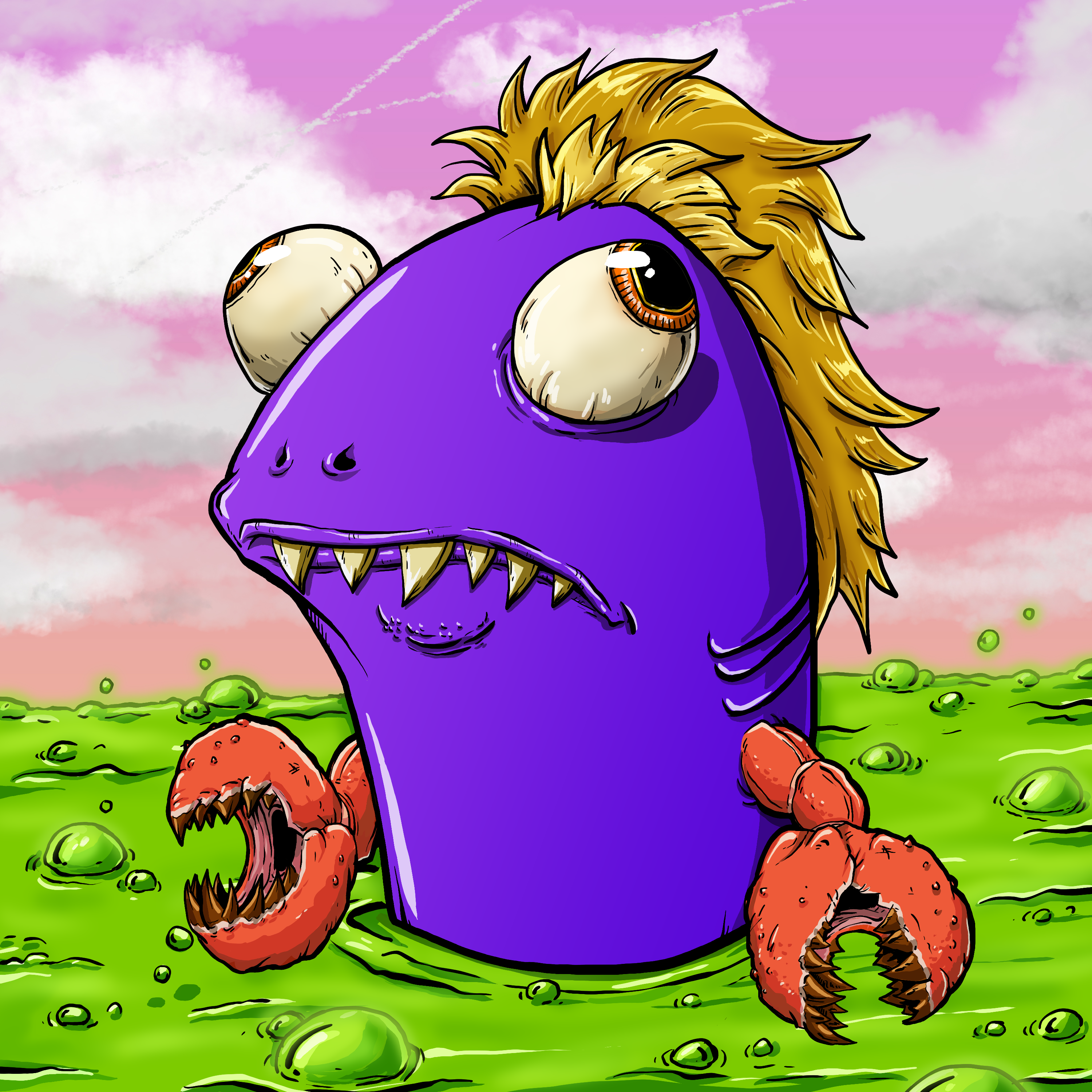 CRAZY CRITTERS - FISH  403 NFT on Algorand