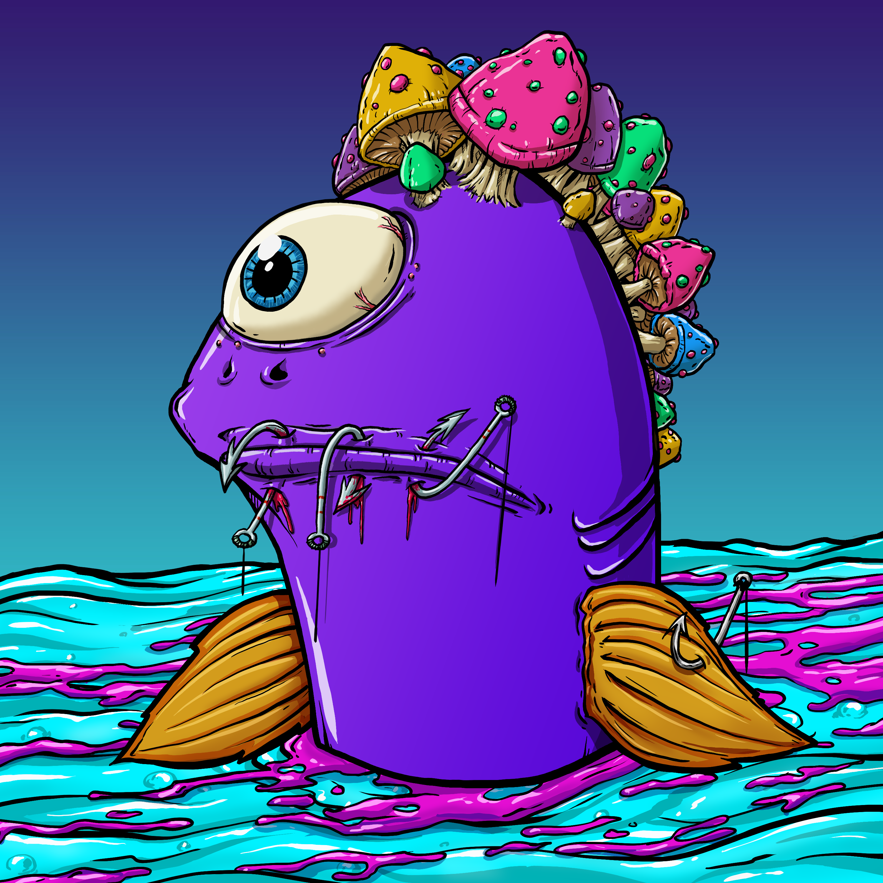 CRAZY CRITTERS - FISH 470 NFT on Algorand