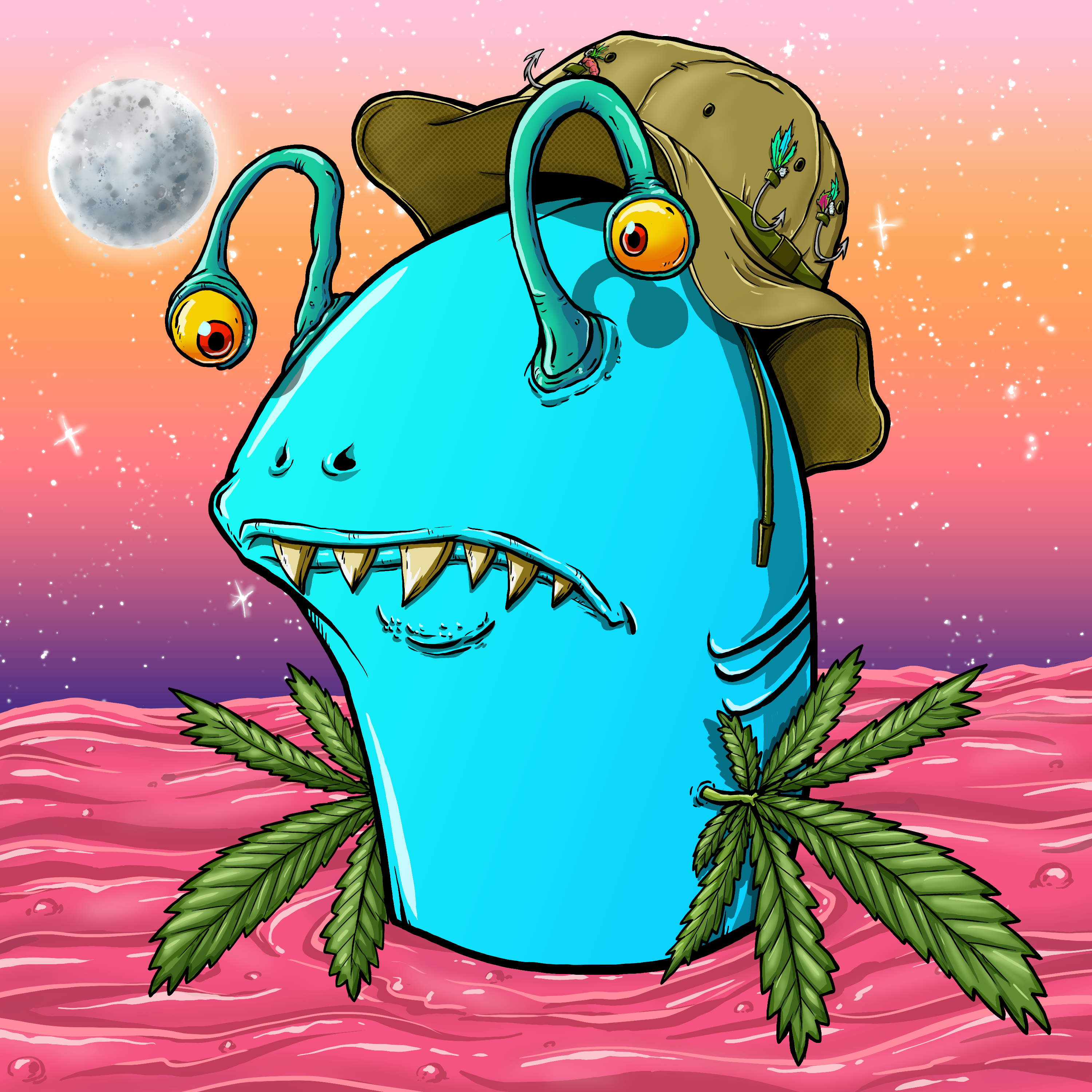 CRAZY CRITTERS - FISH  471 NFT on Algorand