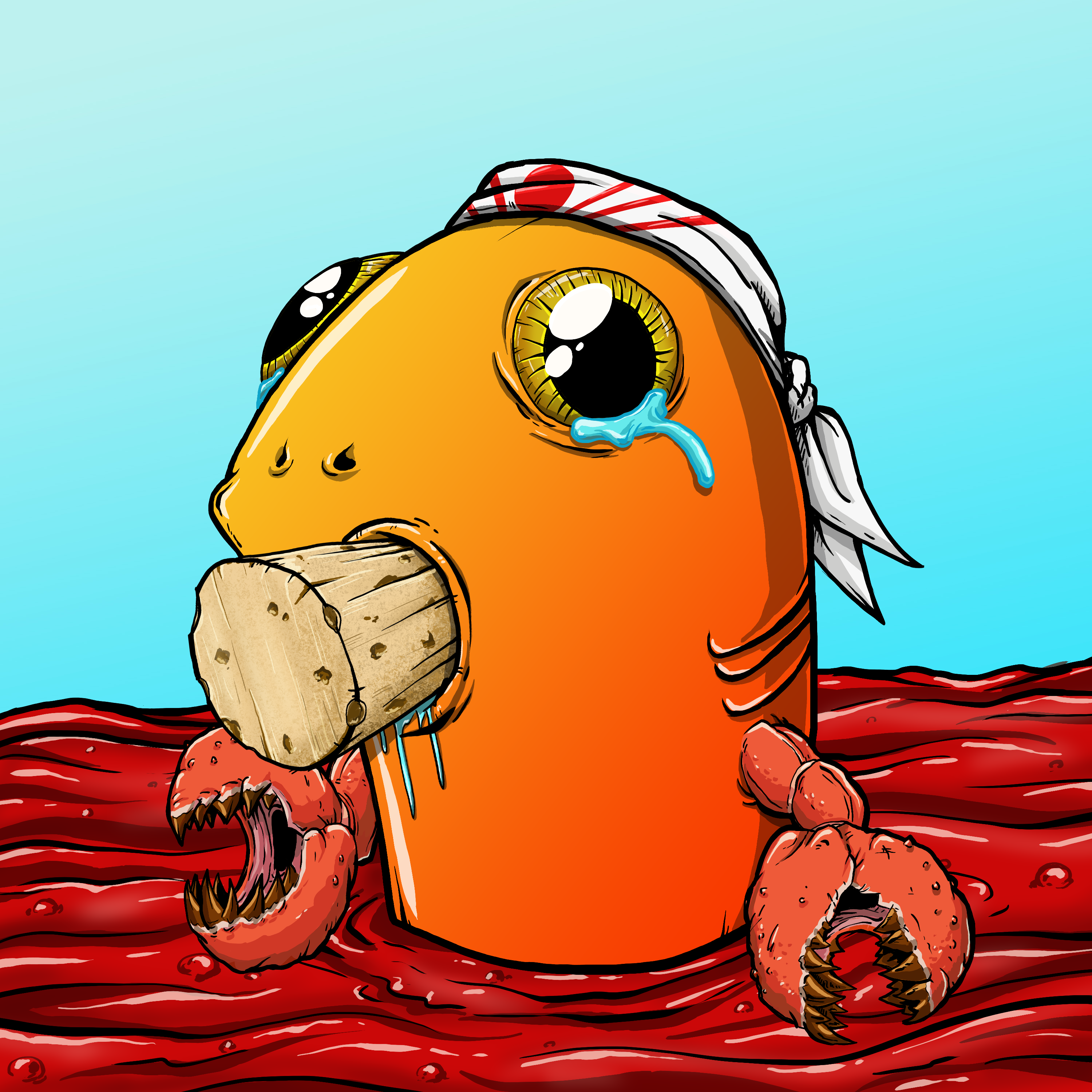 CRAZY CRITTERS - FISH 472 NFT on Algorand