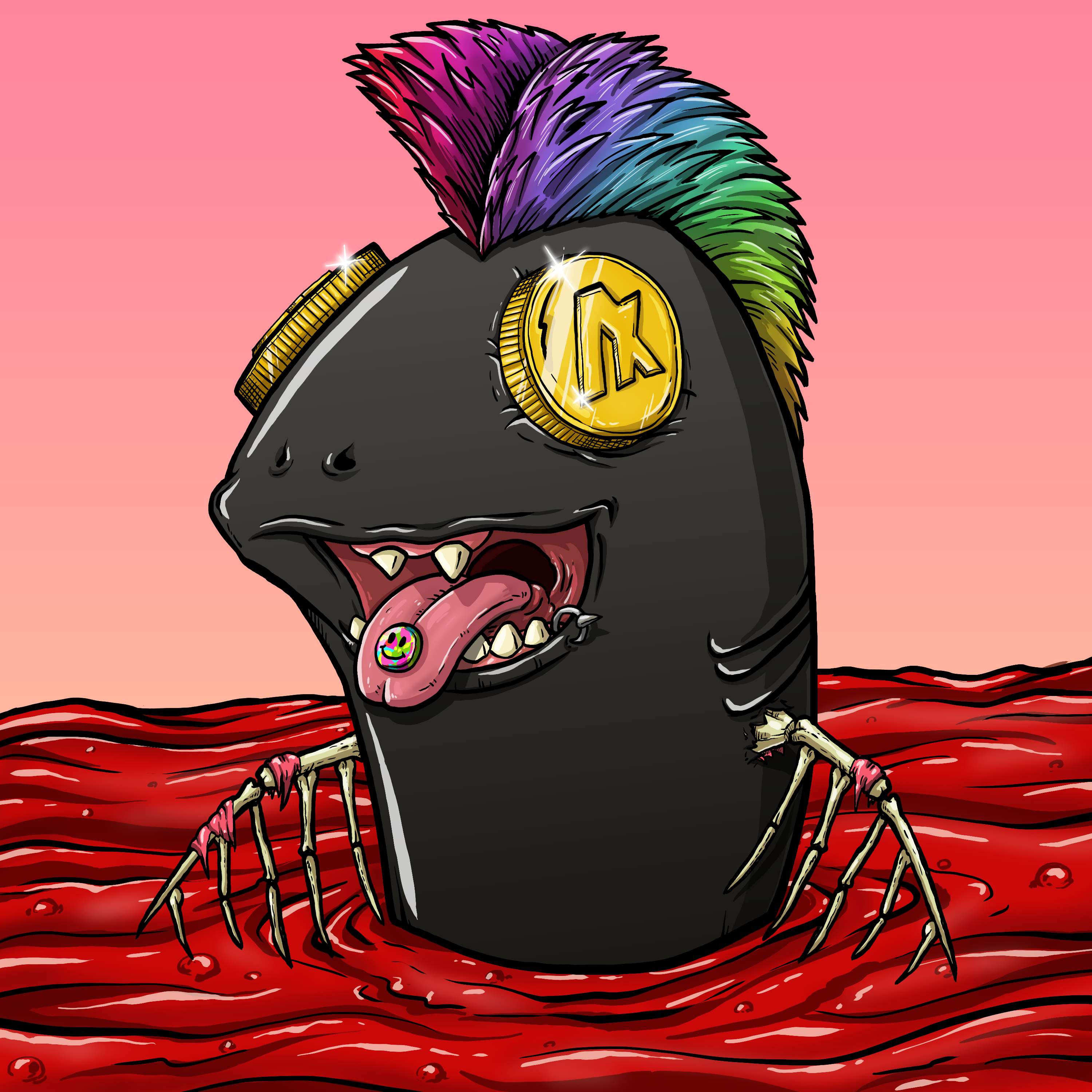 CRAZY CRITTERS - FISH 477 NFT on Algorand