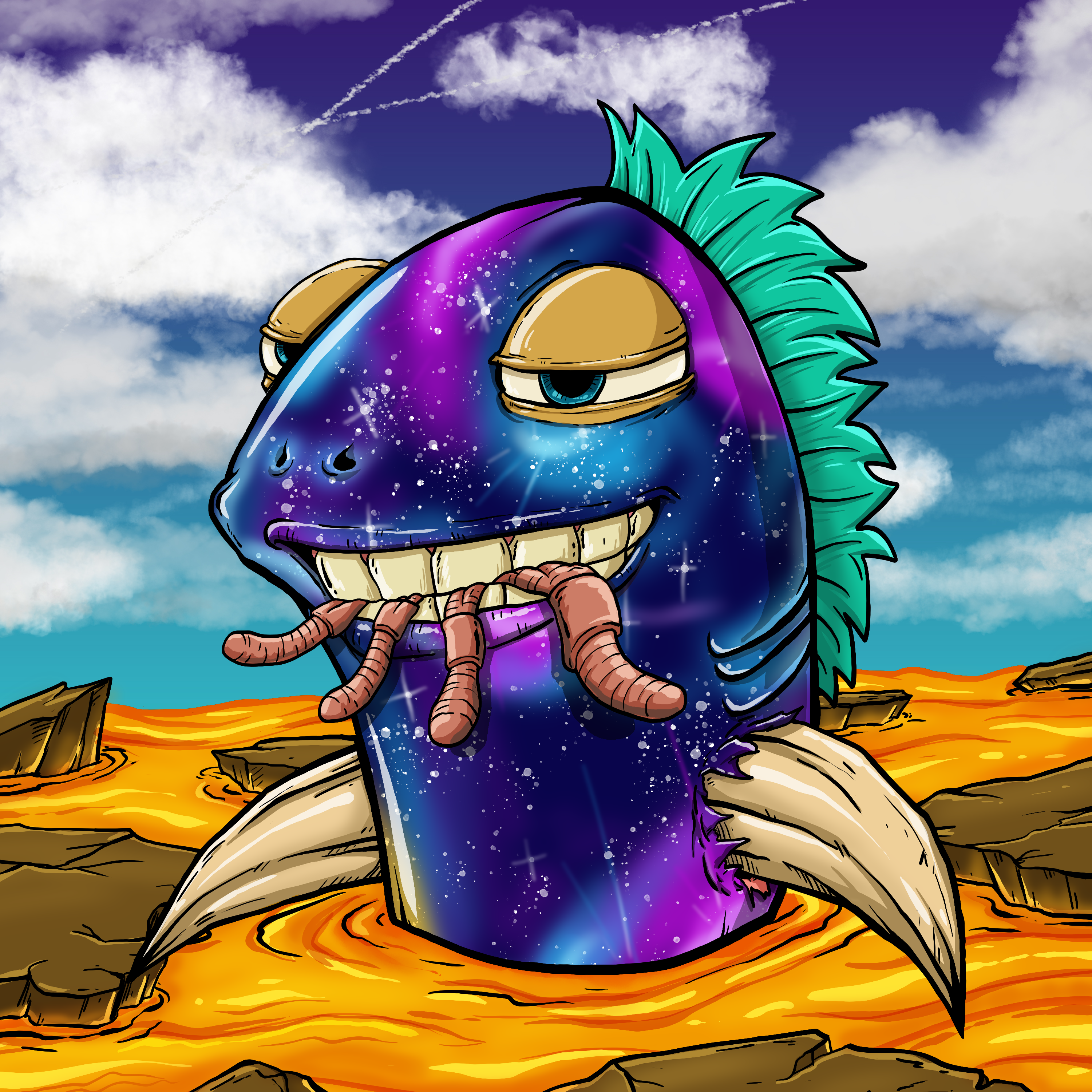 CRAZY CRITTERS - FISH  481 NFT on Algorand