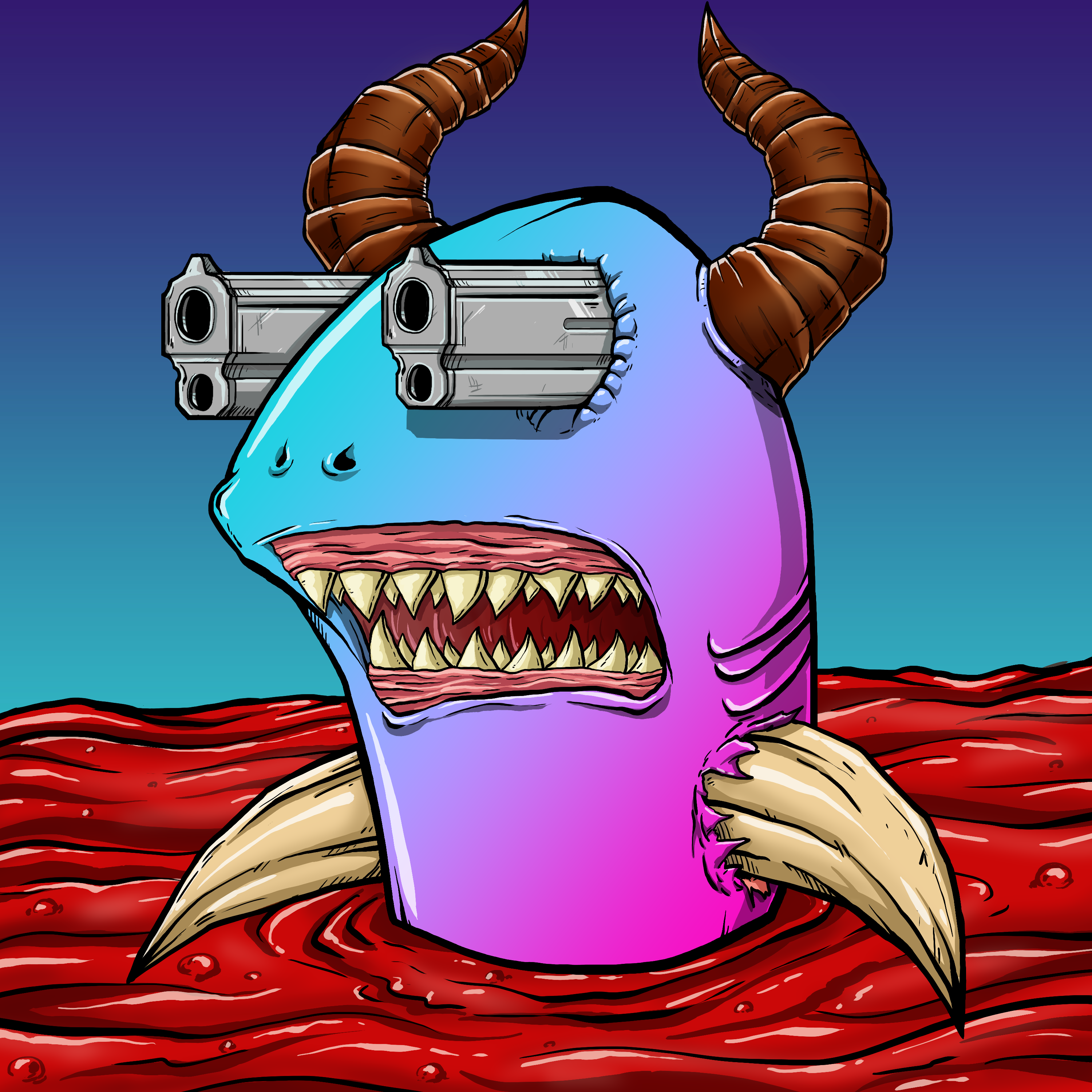 CRAZY CRITTERS - FISH  49 NFT on Algorand