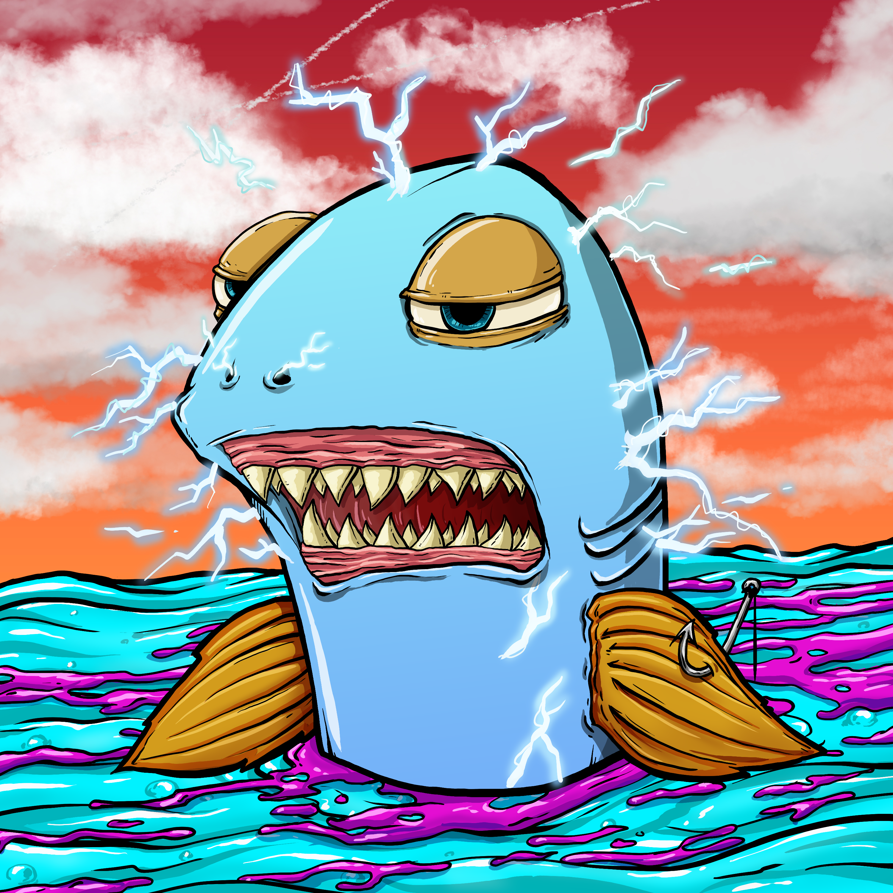 CRAZY CRITTERS - FISH 491 NFT on Algorand