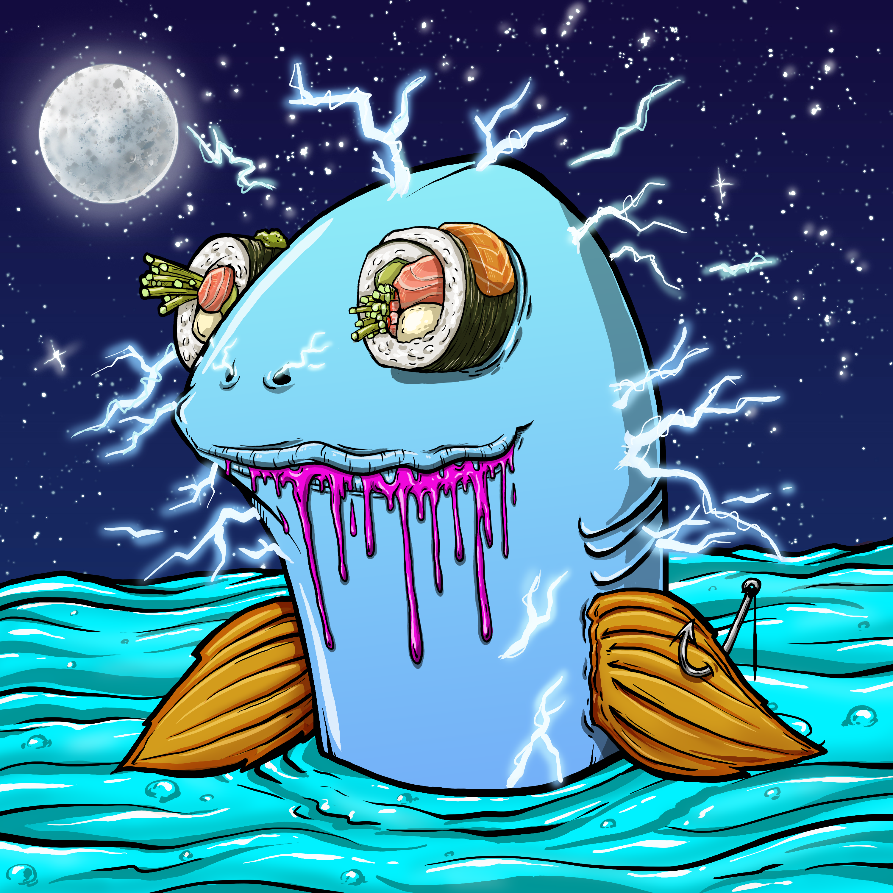 CRAZY CRITTERS - FISH  507 NFT on Algorand