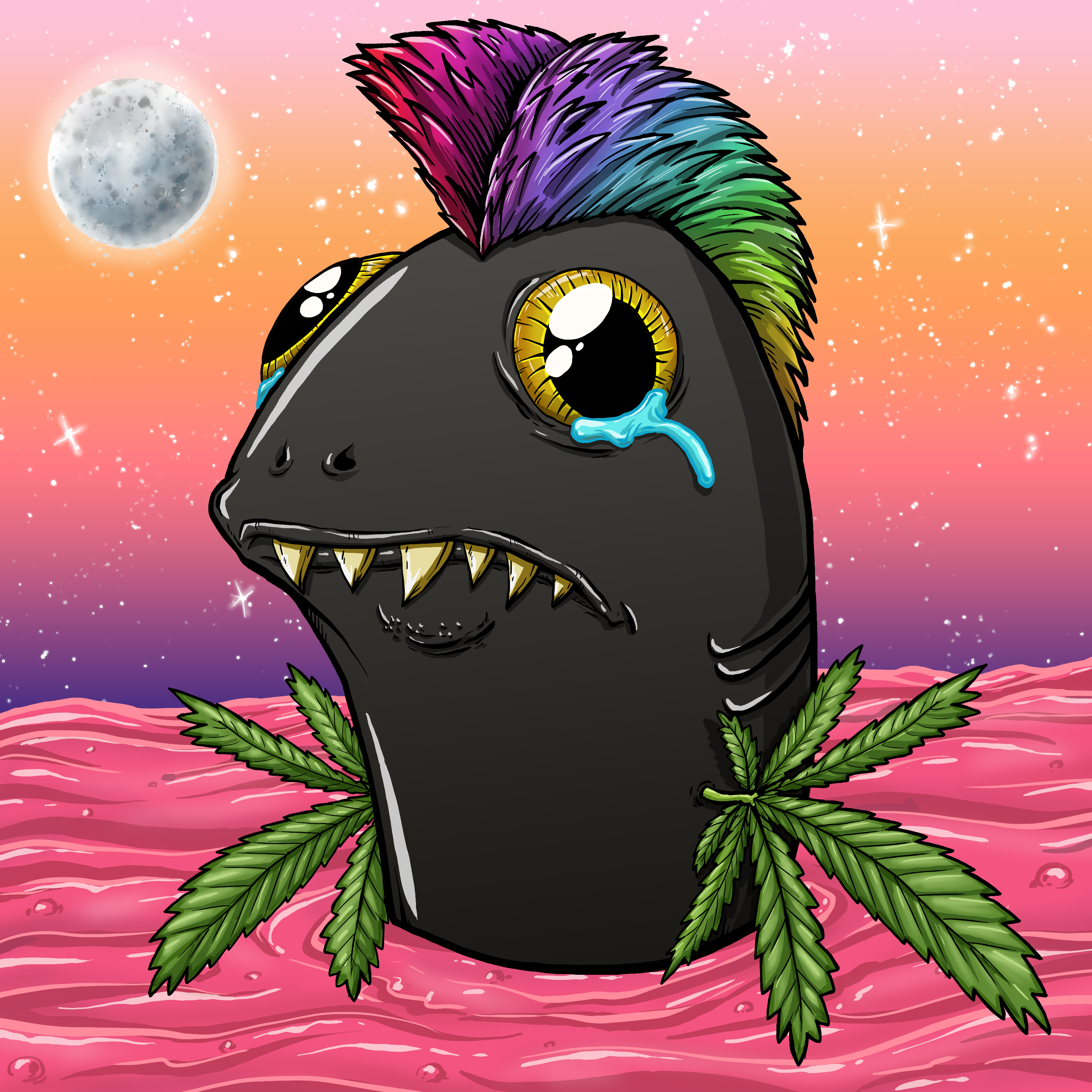 CRAZY CRITTERS - FISH  525 NFT on Algorand