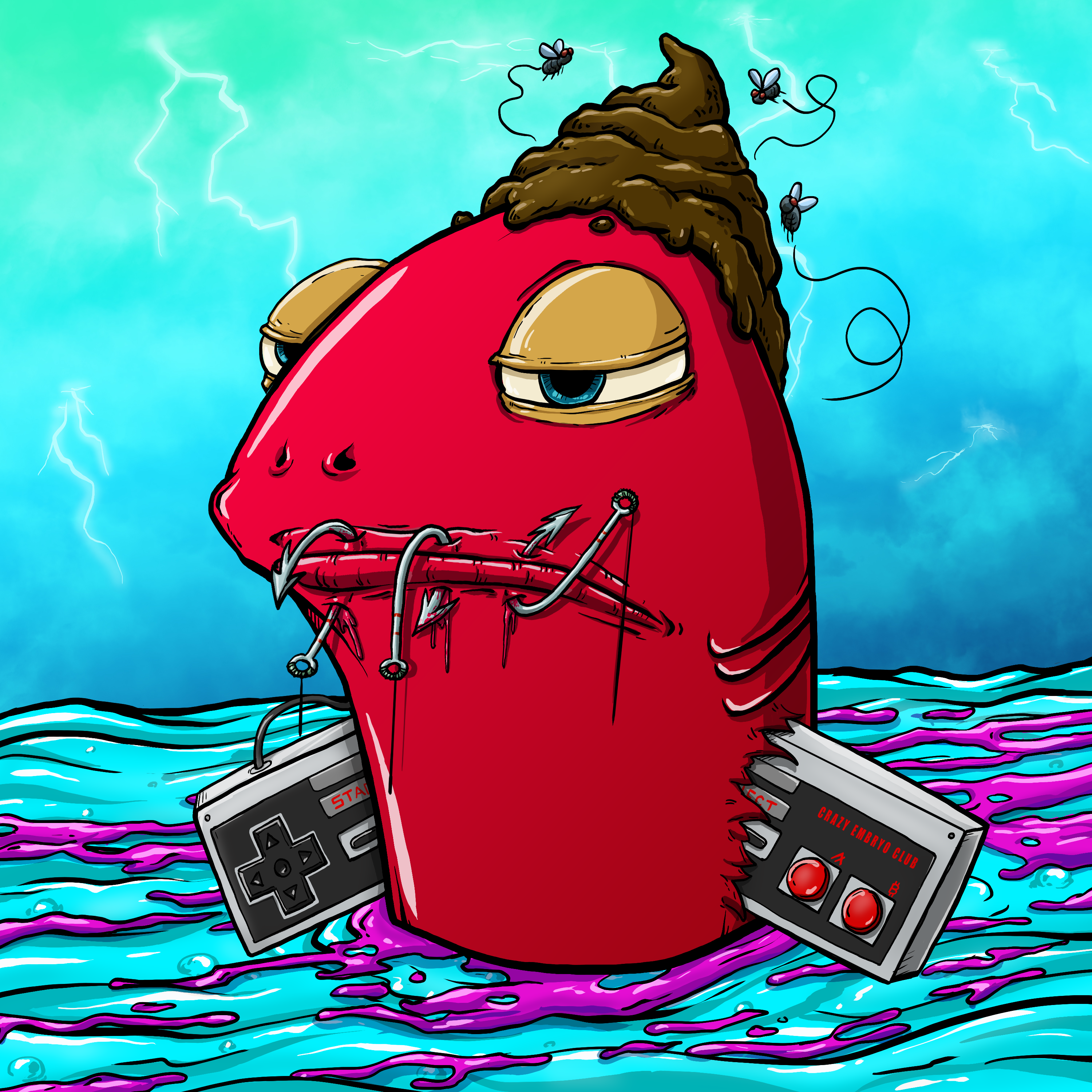 CRAZY CRITTERS - FISH 532 NFT on Algorand