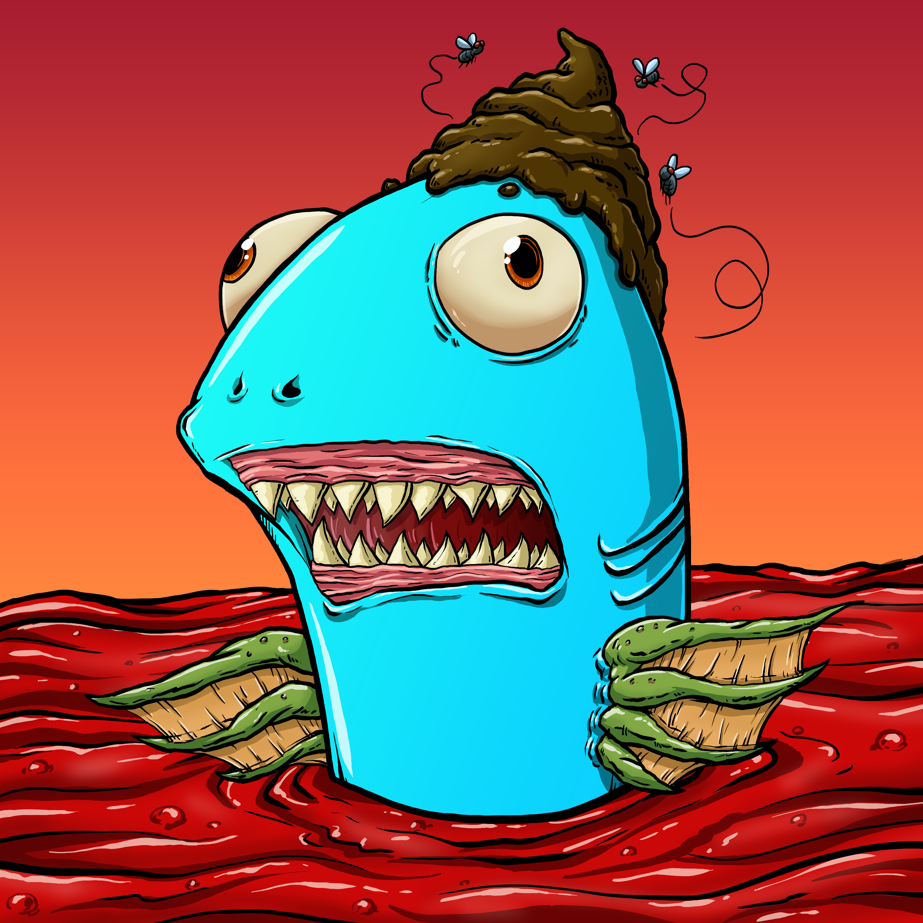 CRAZY CRITTERS - FISH  545 NFT on Algorand