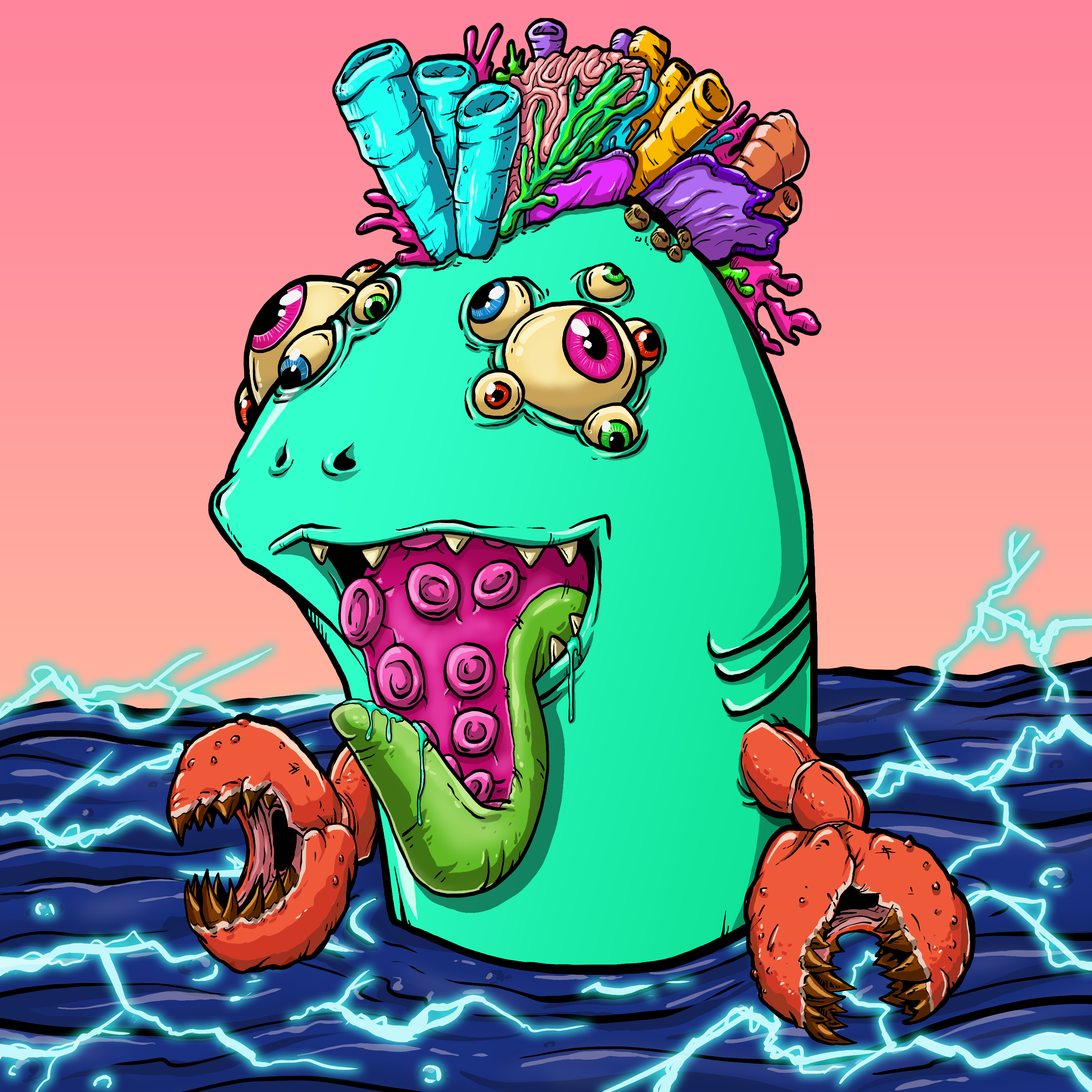 CRAZY CRITTERS - FISH 546 NFT on Algorand