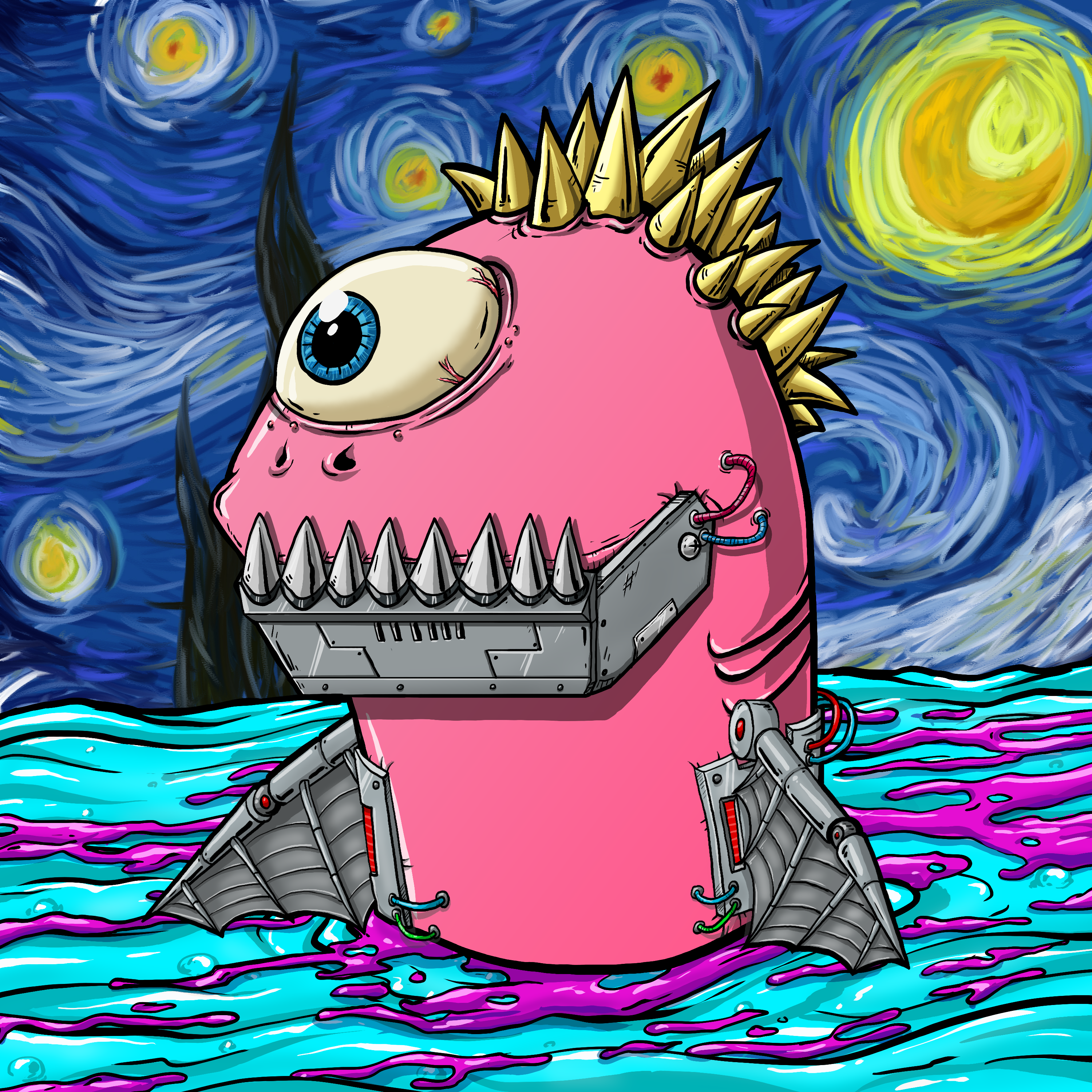 CRAZY CRITTERS - FISH 549 NFT on Algorand