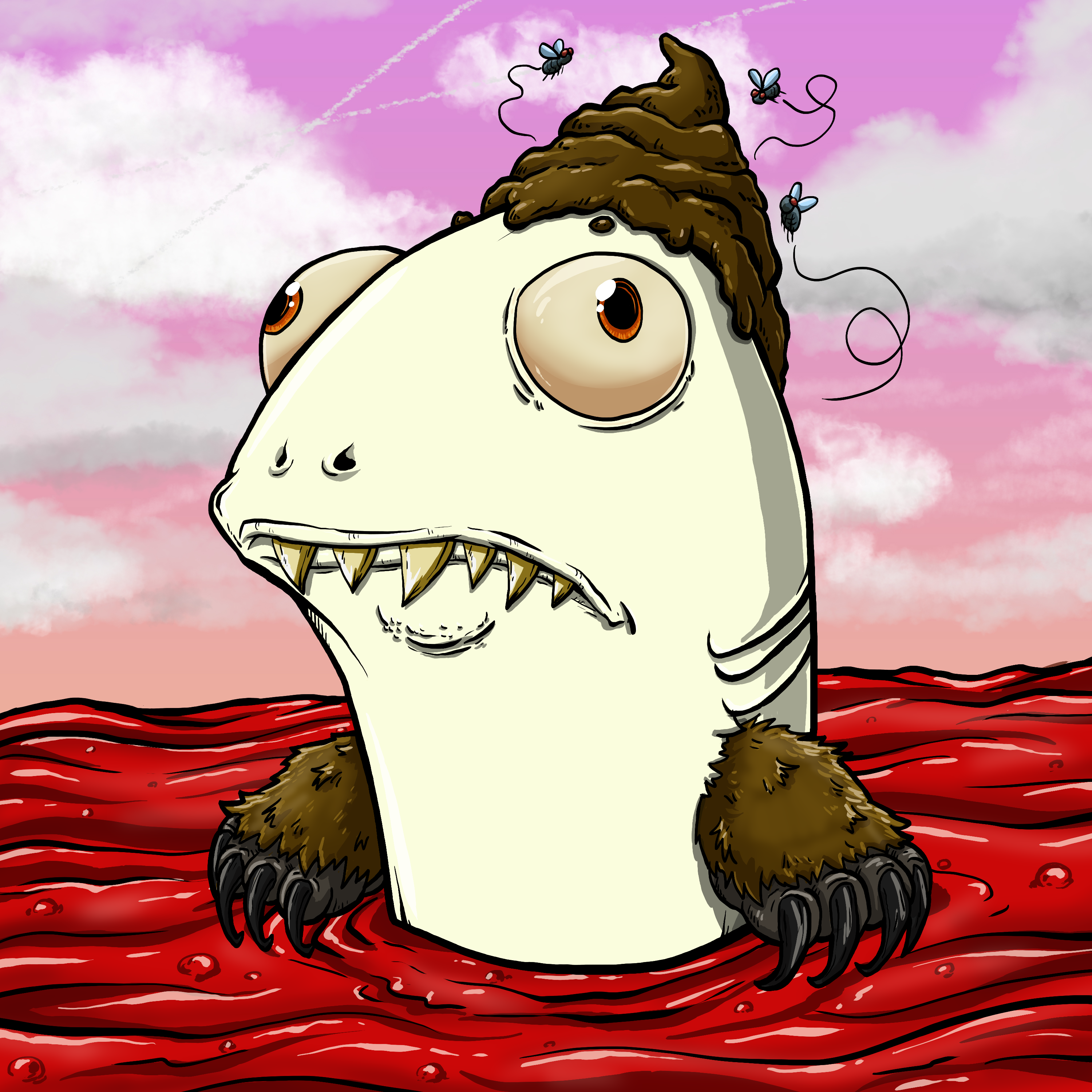 CRAZY CRITTERS - FISH  551 NFT on Algorand